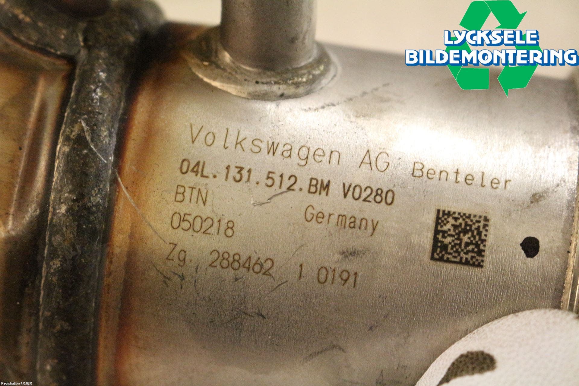 Volkswagen VW PASSAT 15-19 Avgaskylare