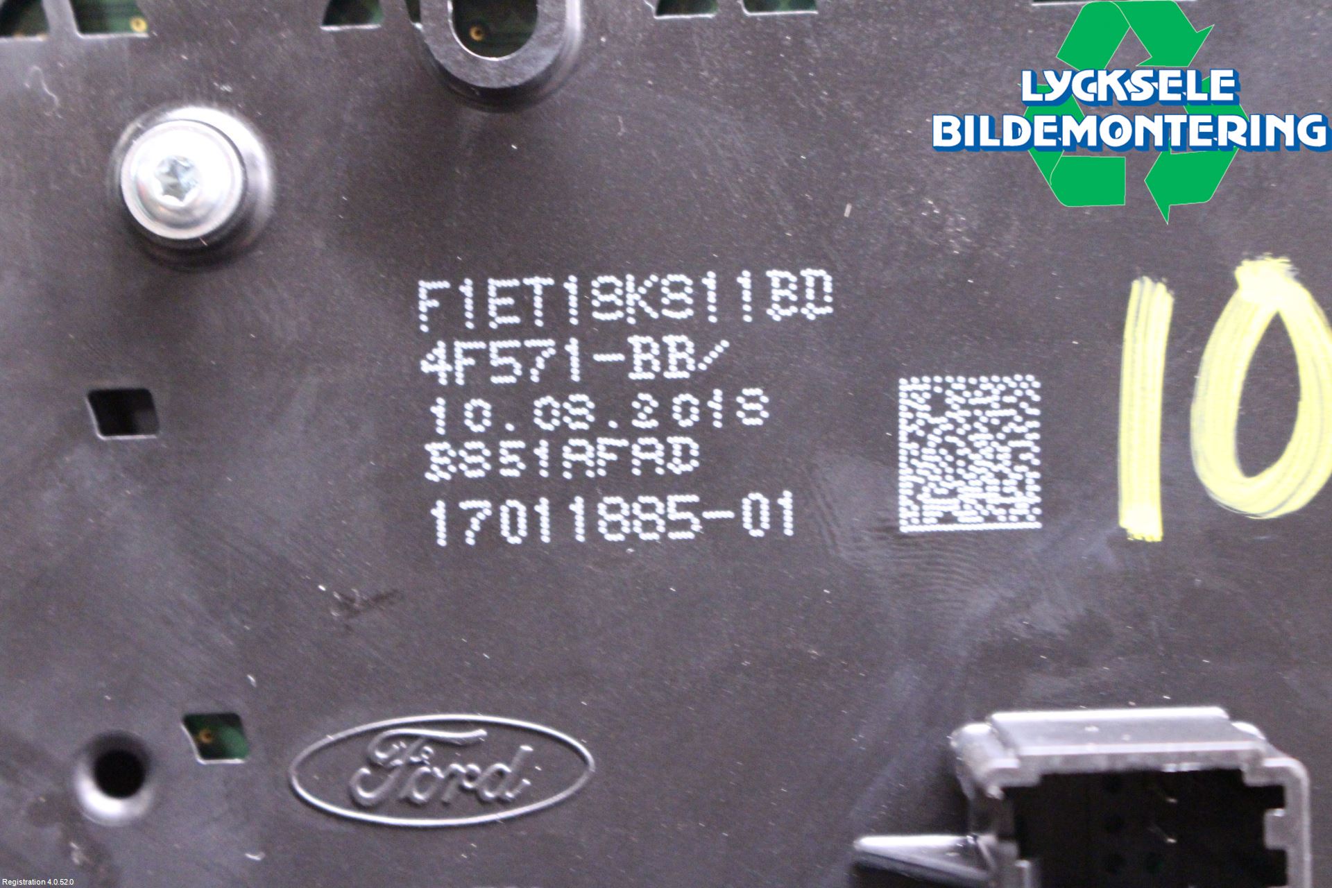 Ford KUGA 17-19 Cd Radio - Multimediapanel