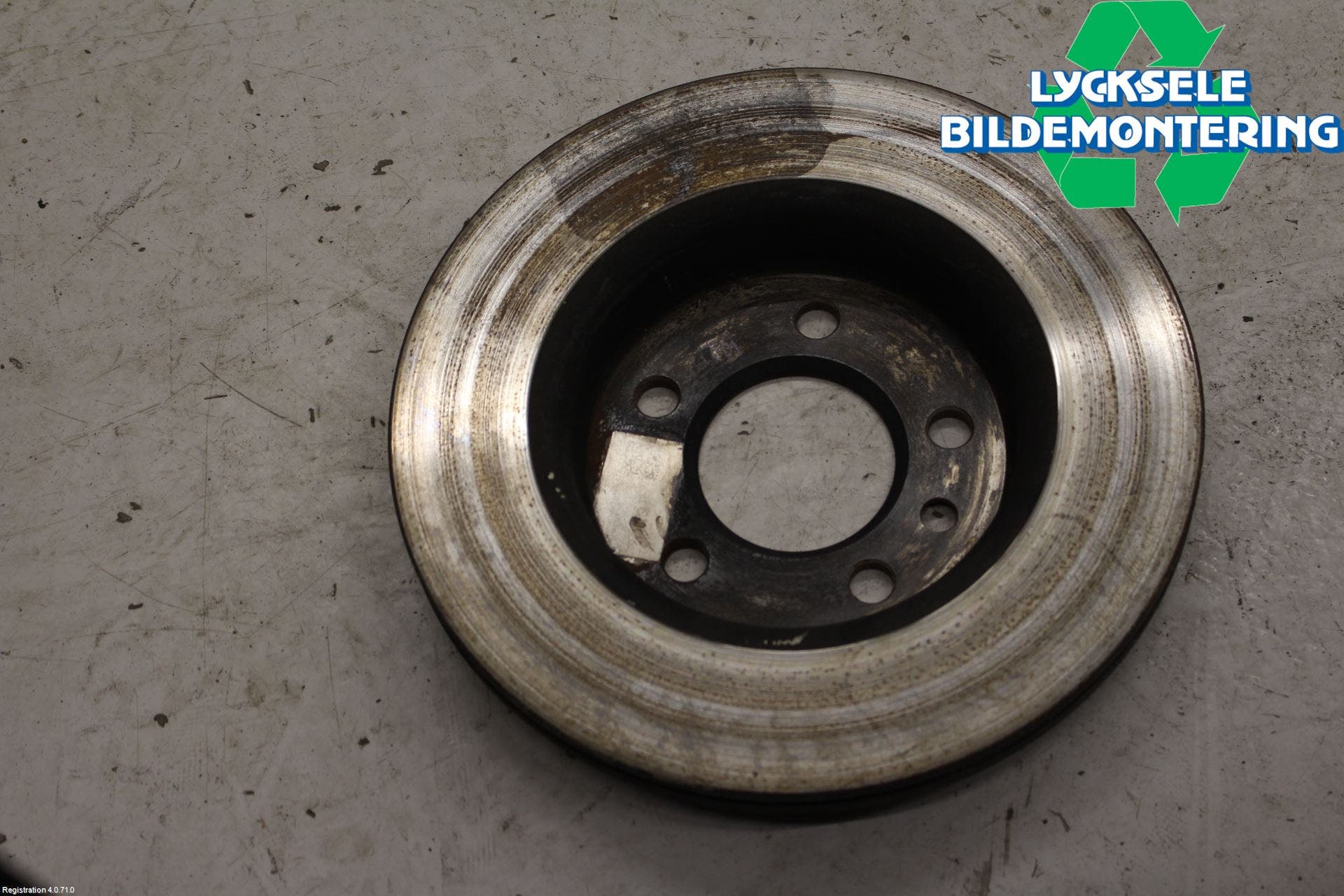 Volkswagen VW AMAROK 2H 10-22 Bromsskiva Bak