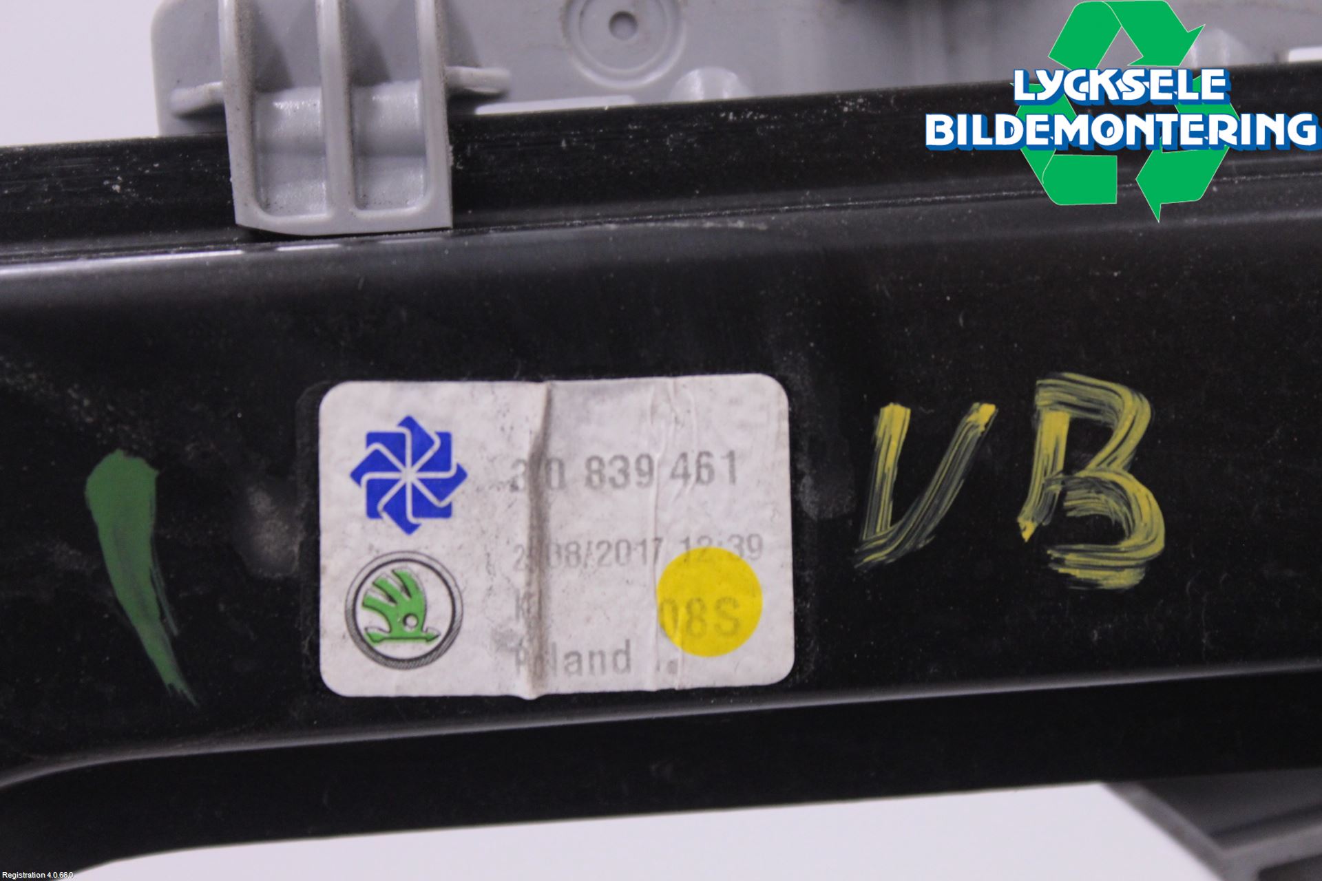 Skoda SUPERB 16-24 Fönsterhissmekanism