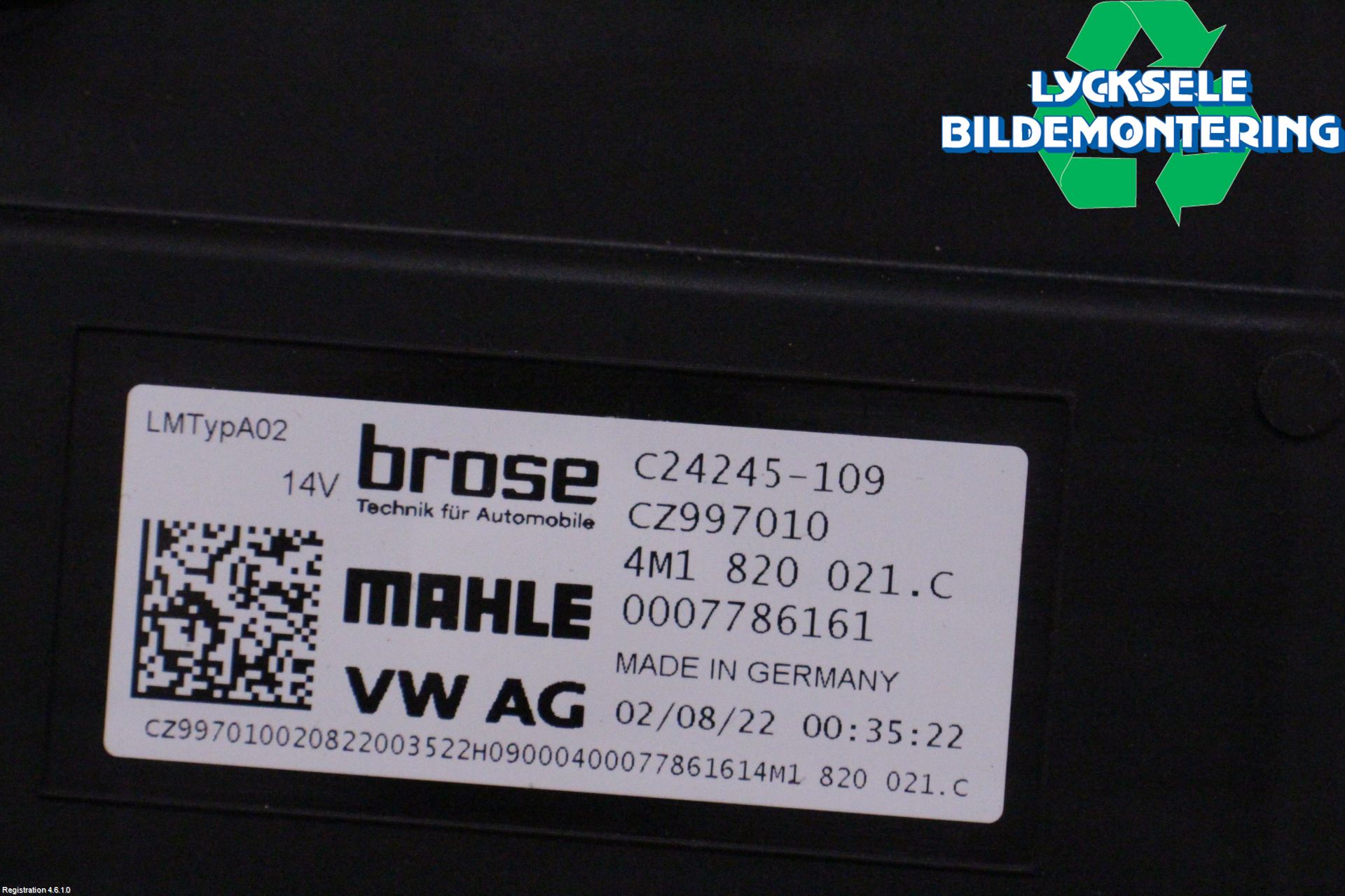 Audi Q5/SQ5 17- Ac Värmefläkt