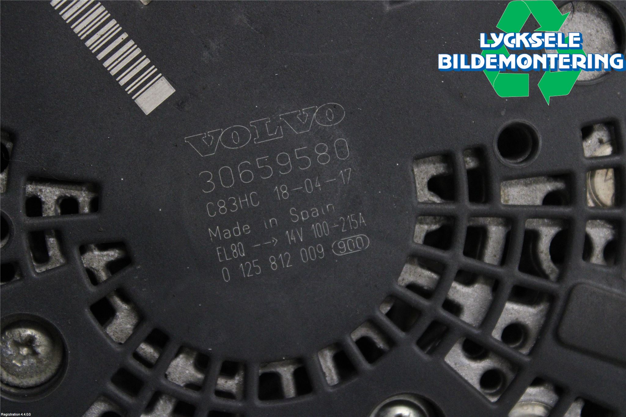 Volvo XC60 18- Generator