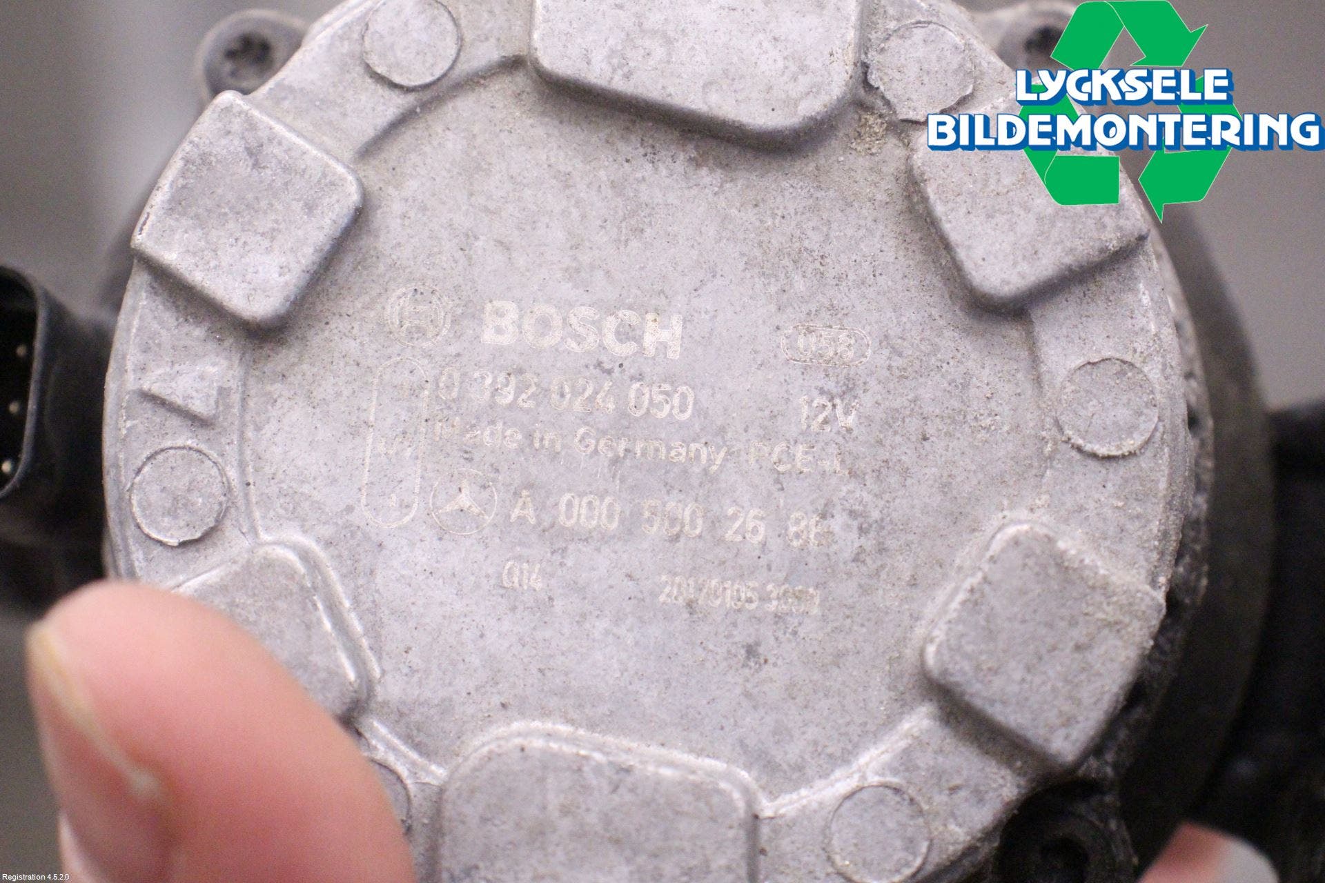 MB GLC-KLASS (X253/C253) 15-22 Värme Cirkulationspump