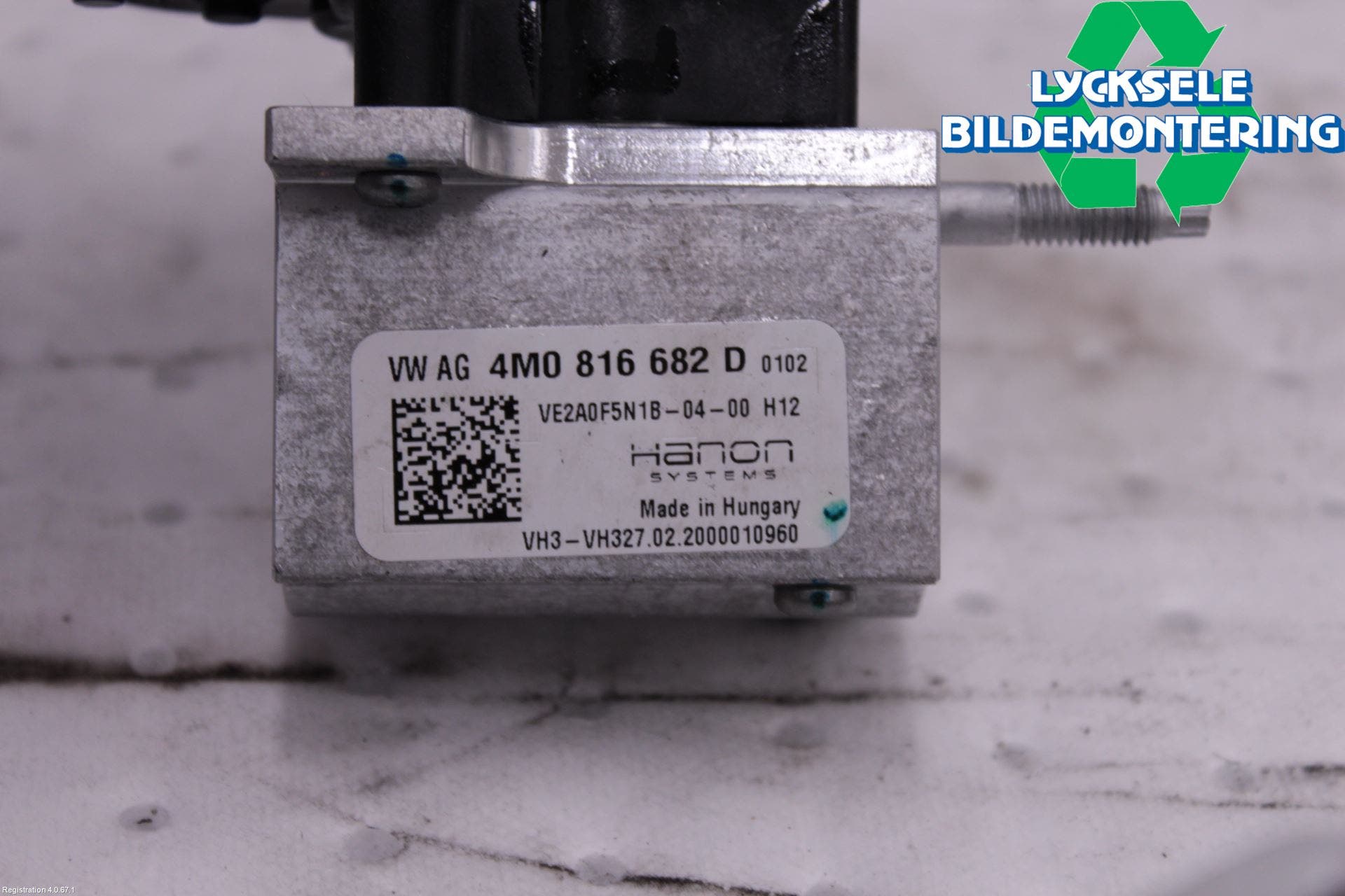 Volkswagen VW GOLF / E-GOLF VII 13-20 Ac Expansionsventil