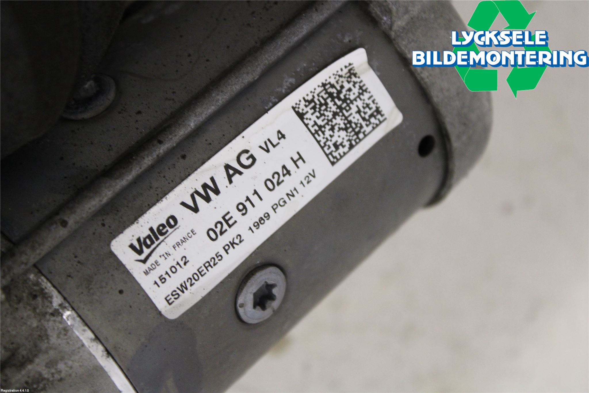 Volkswagen VW PASSAT 11-14 Startmotor Diesel