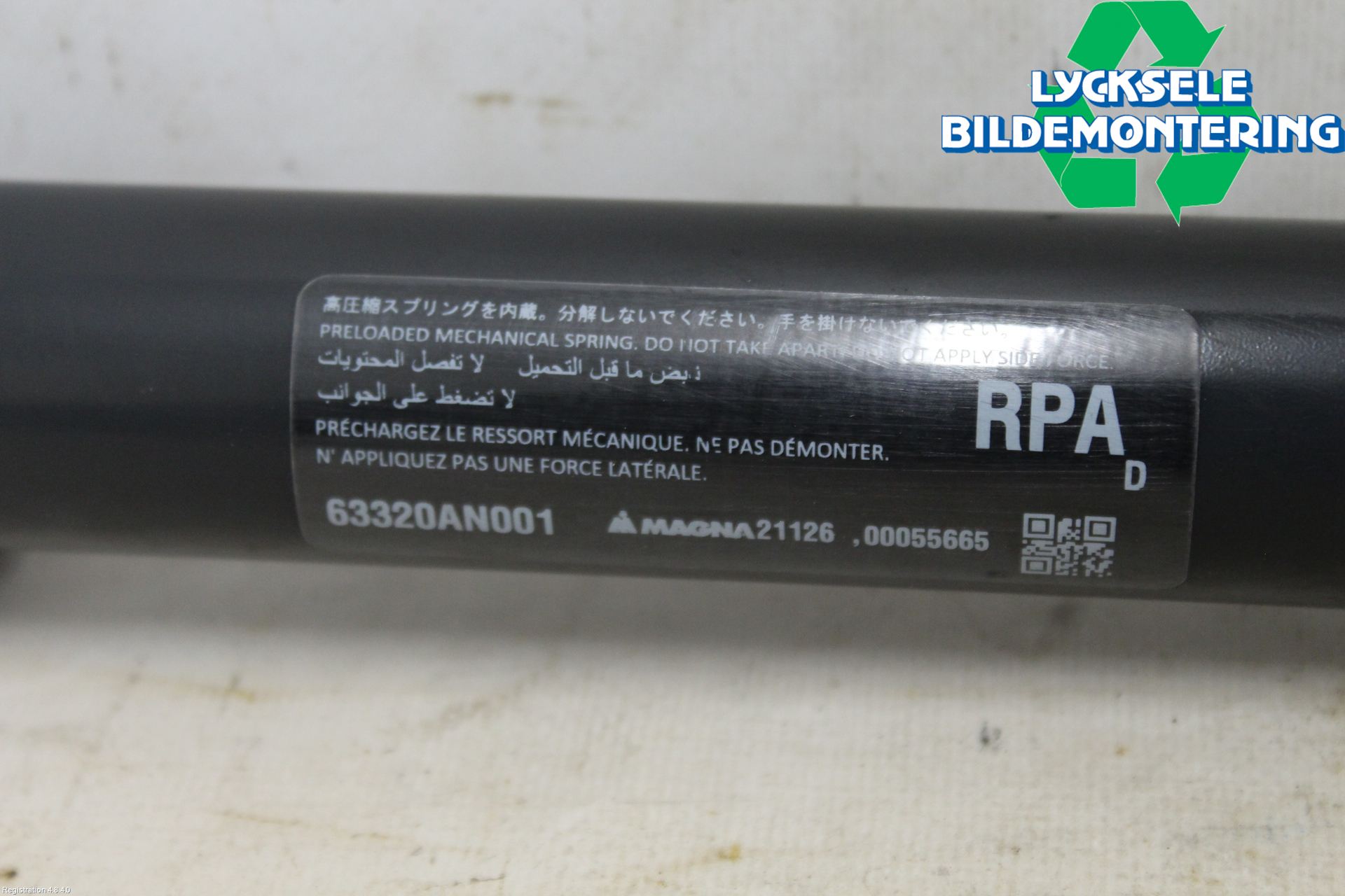 Subaru OUTBACK 21- Bakluckeöppnare Automatisk