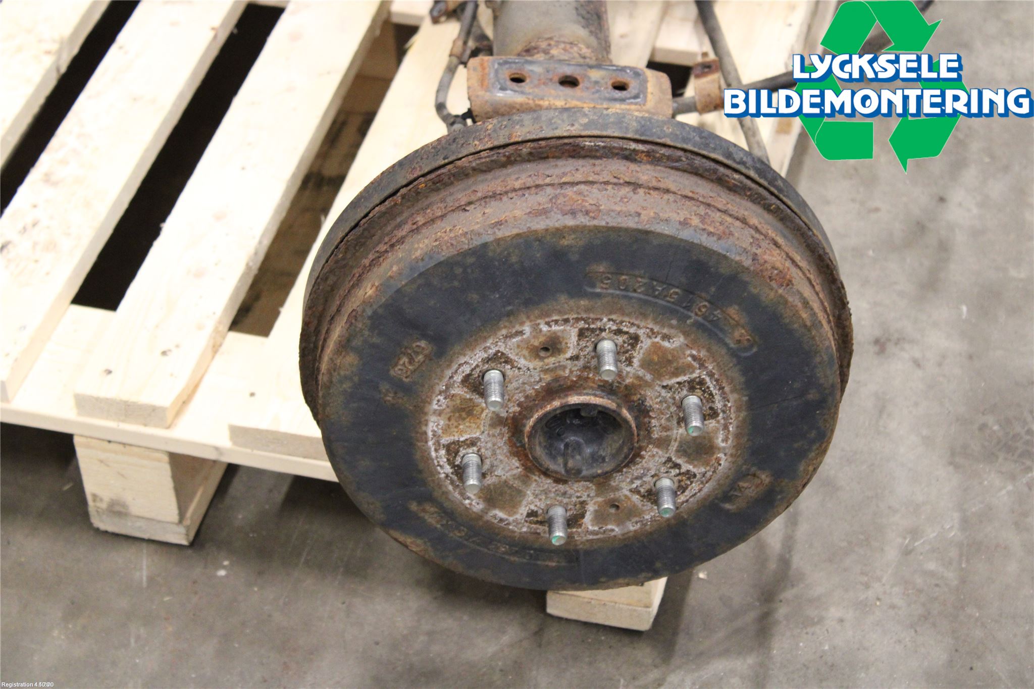 Fiat FULLBACK 16-19 Bakaxel