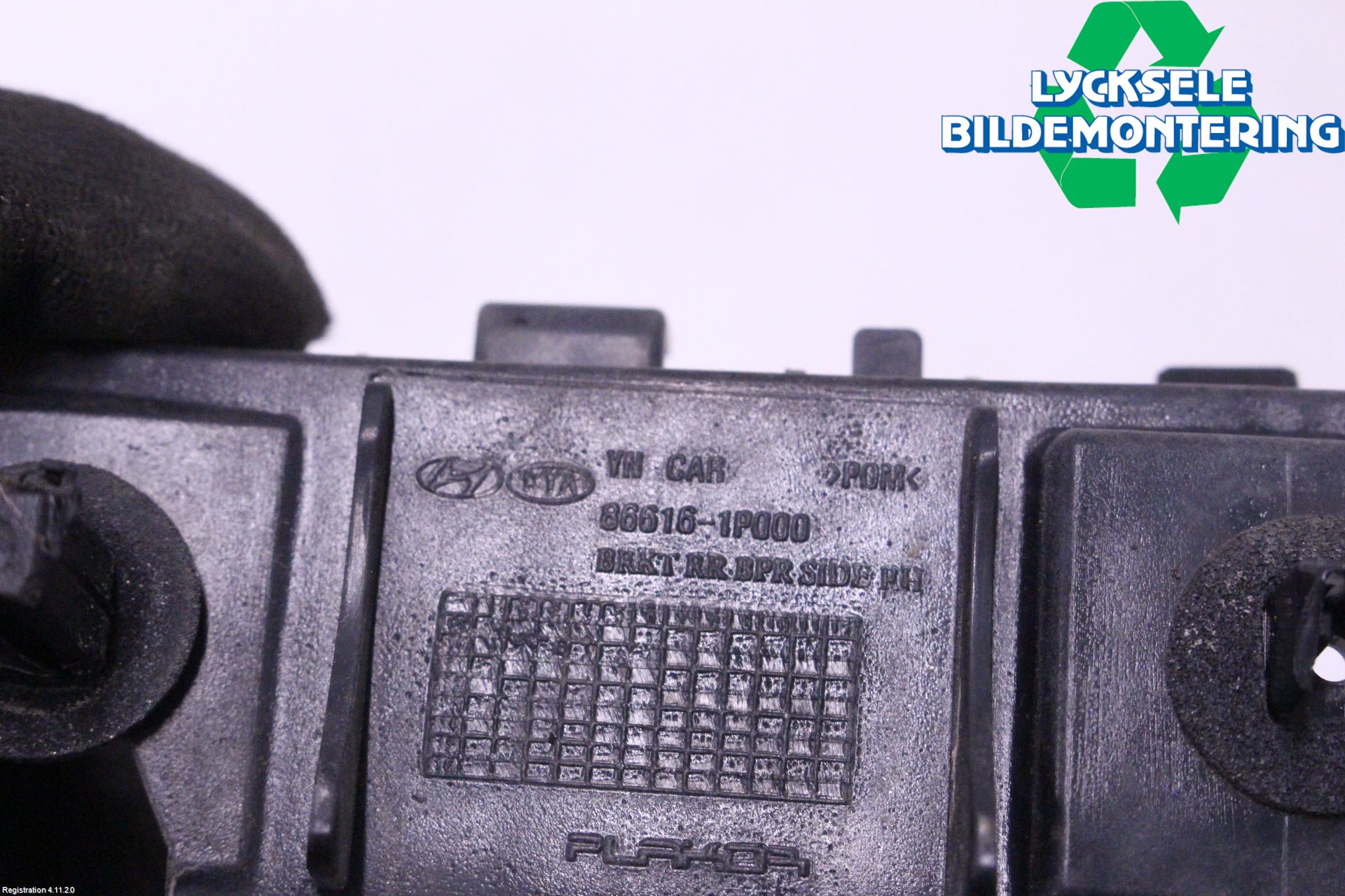 Kia VENGA 10-19 Stötfångarfäste Bak Hö