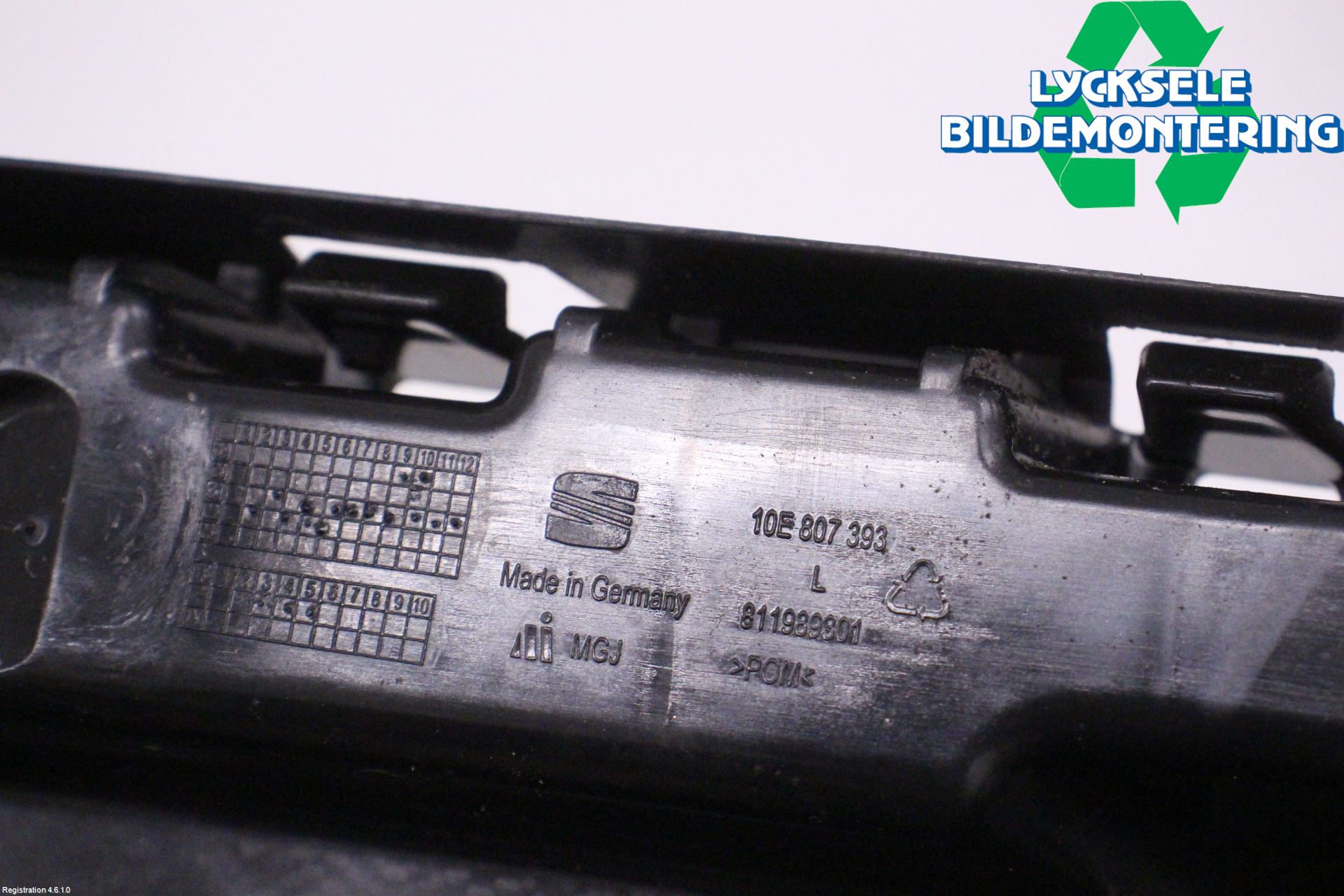 Cupra BORN 22- Stötfångarfäste Bak Vä