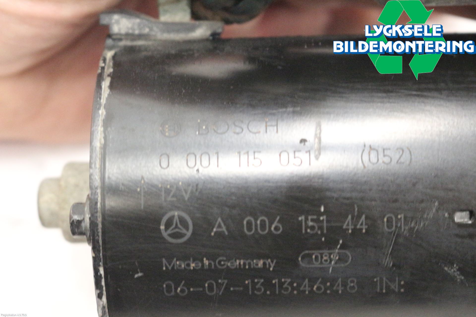Mercedes-Benz MB E-KLASS (W211) 02-09 Startmotor Diesel