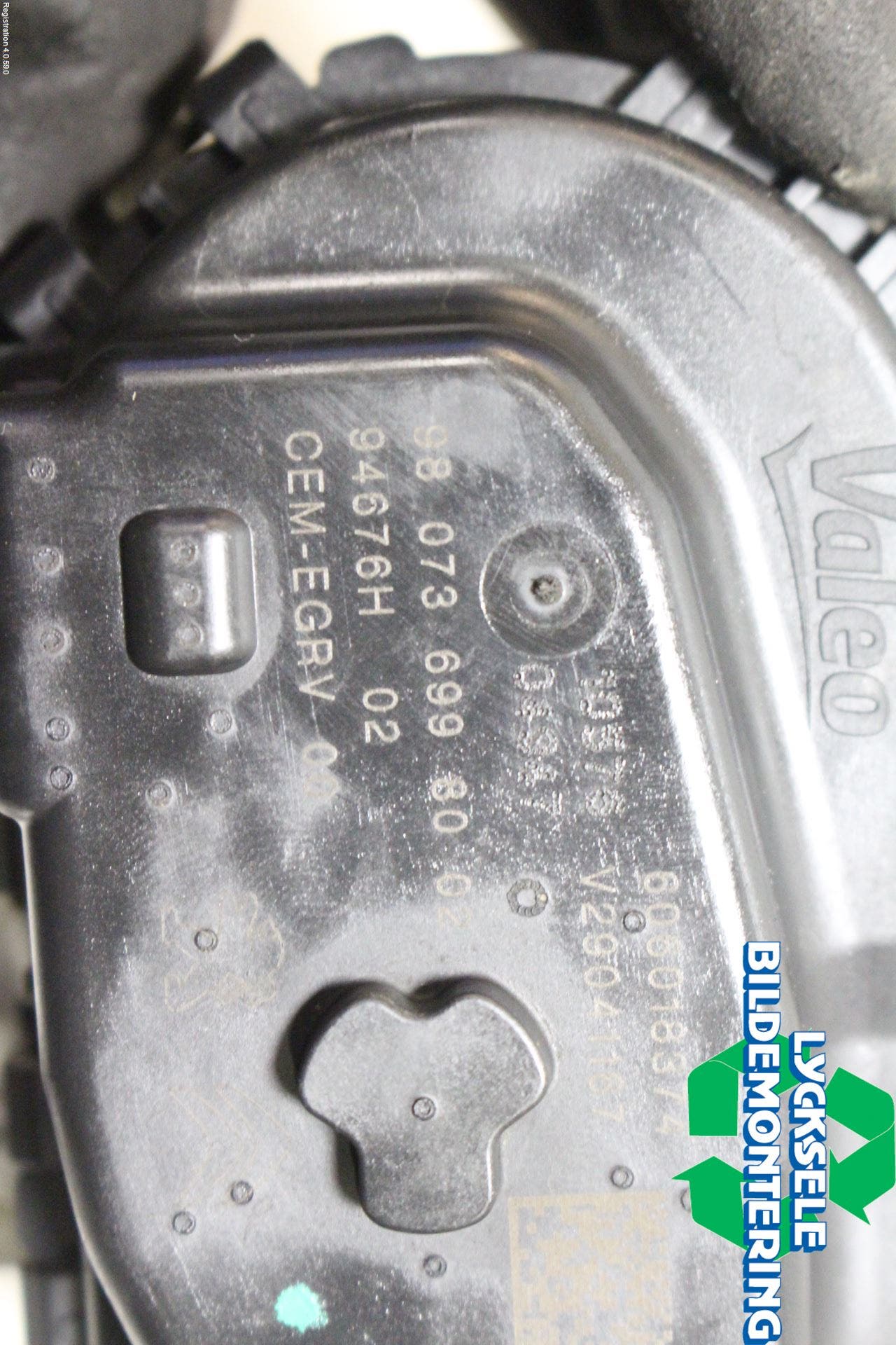 Citroen BERLINGO 08-18 Egr Ventil