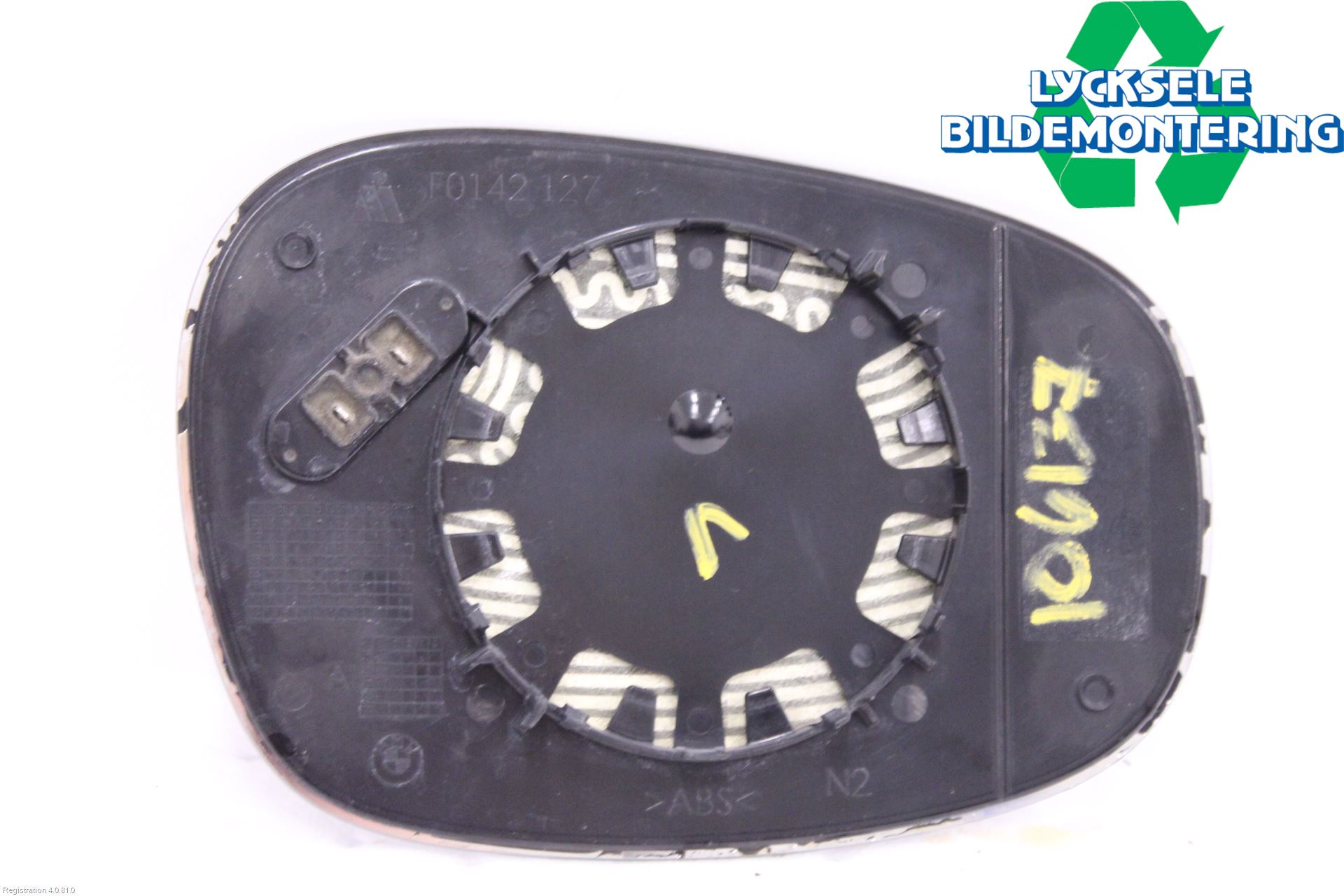 BMW 3 E90/91 SED/TOU 05-12 Spegelglas Vä