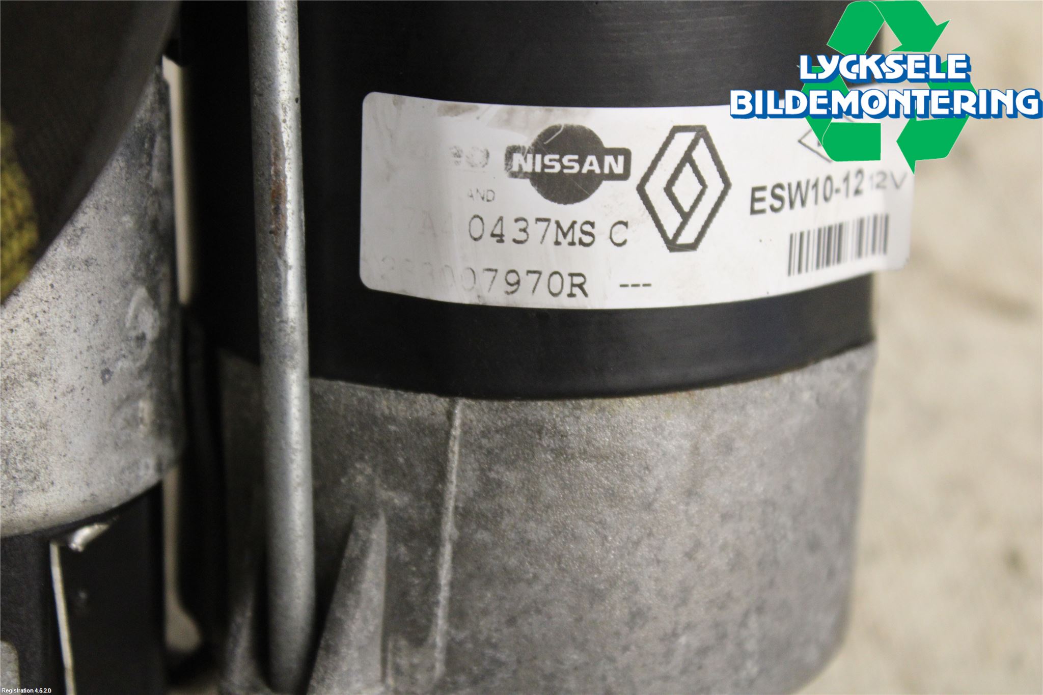 Renault CAPTUR 13-19 Startmotor