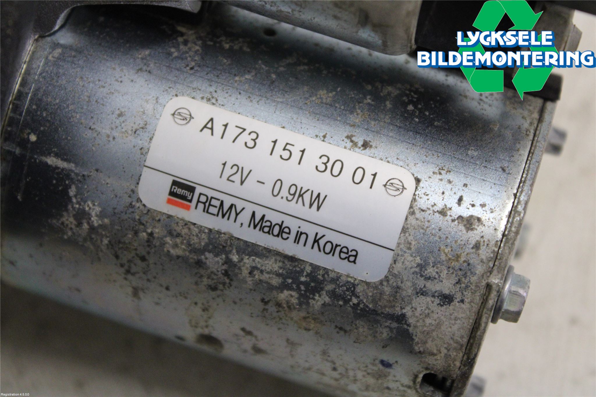 SsangYong SSANG YONG TIVOLI 17- Startmotor
