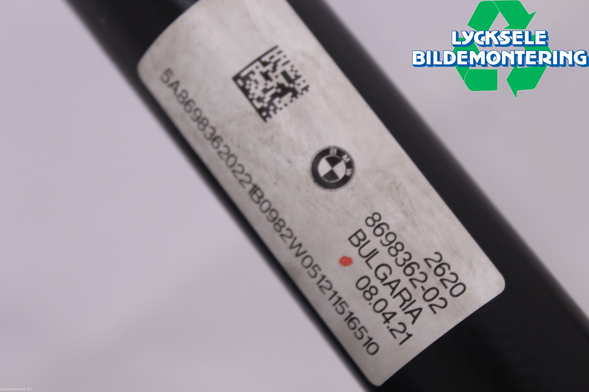 BMW 3 G20/G21/G80/G81 19- Mellanaxel Främre 4Wd