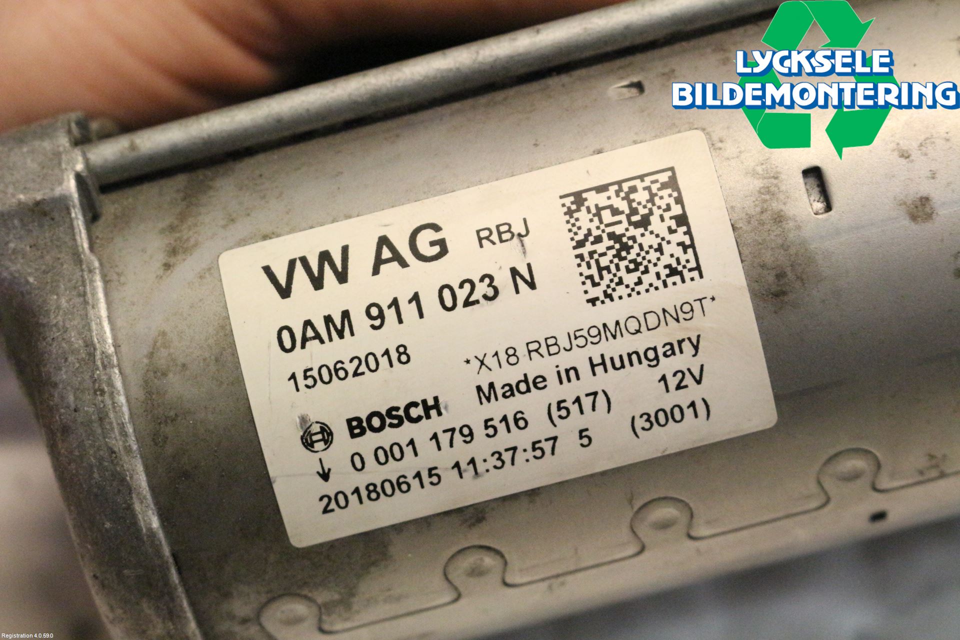 Volkswagen VW GOLF / E-GOLF VII 13-20 Startmotor