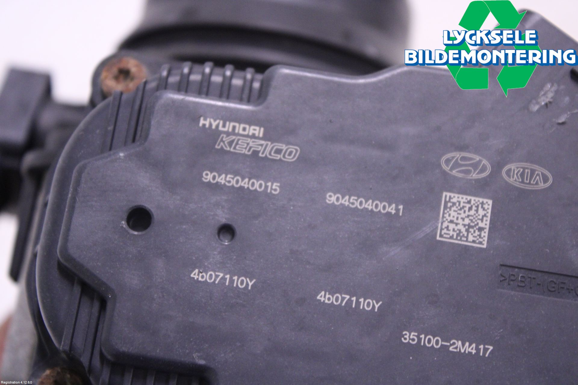 Kia SORENTO 21- Injspjällhus