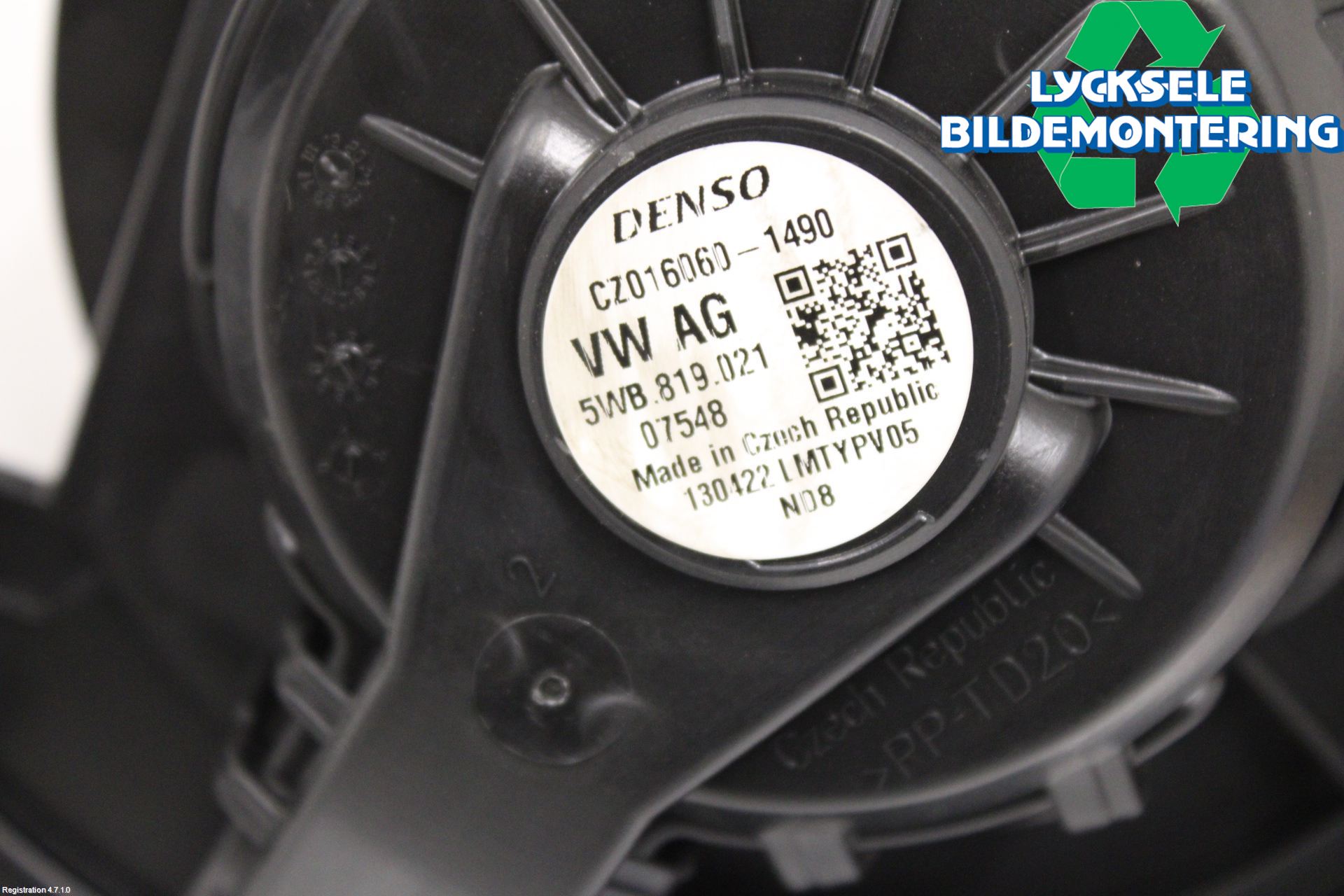 Volkswagen VW GOLF / E-GOLF VIII 20- Ac Värmefläkt