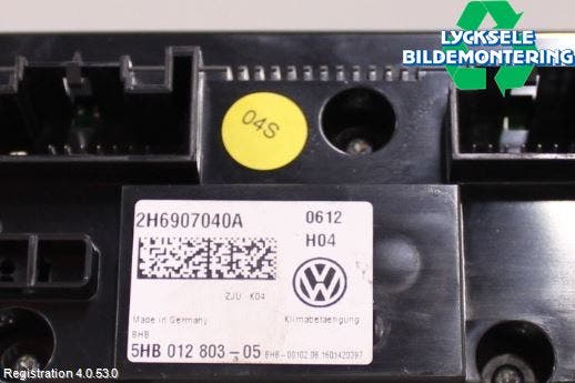 Volkswagen VW AMAROK 2H 10-22 Ac Styrenhet Ac Manöveren