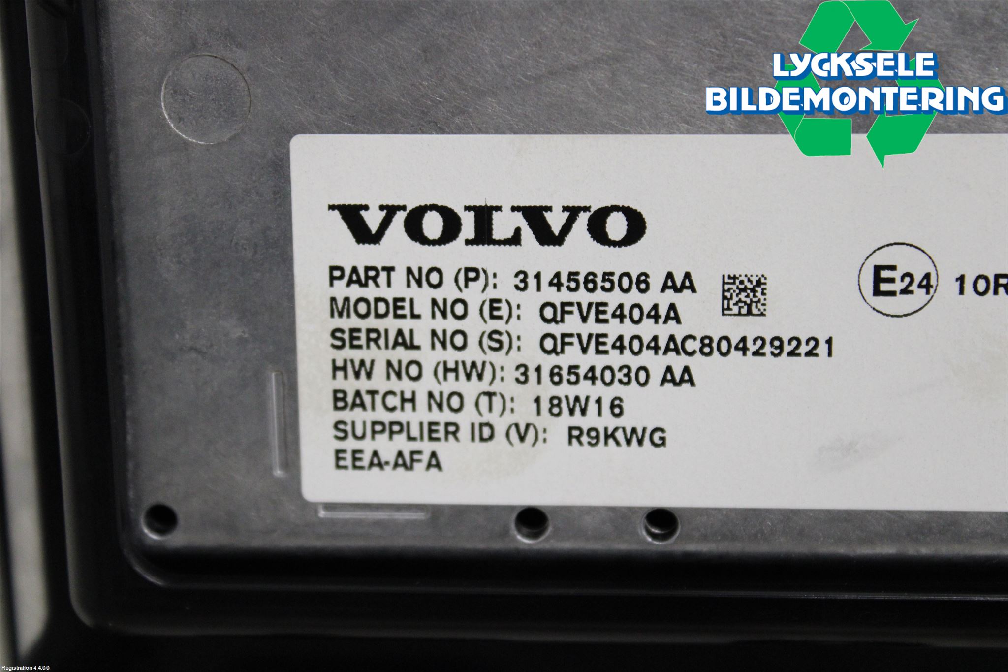 Volvo XC60 18- Multifunktionsdisplay