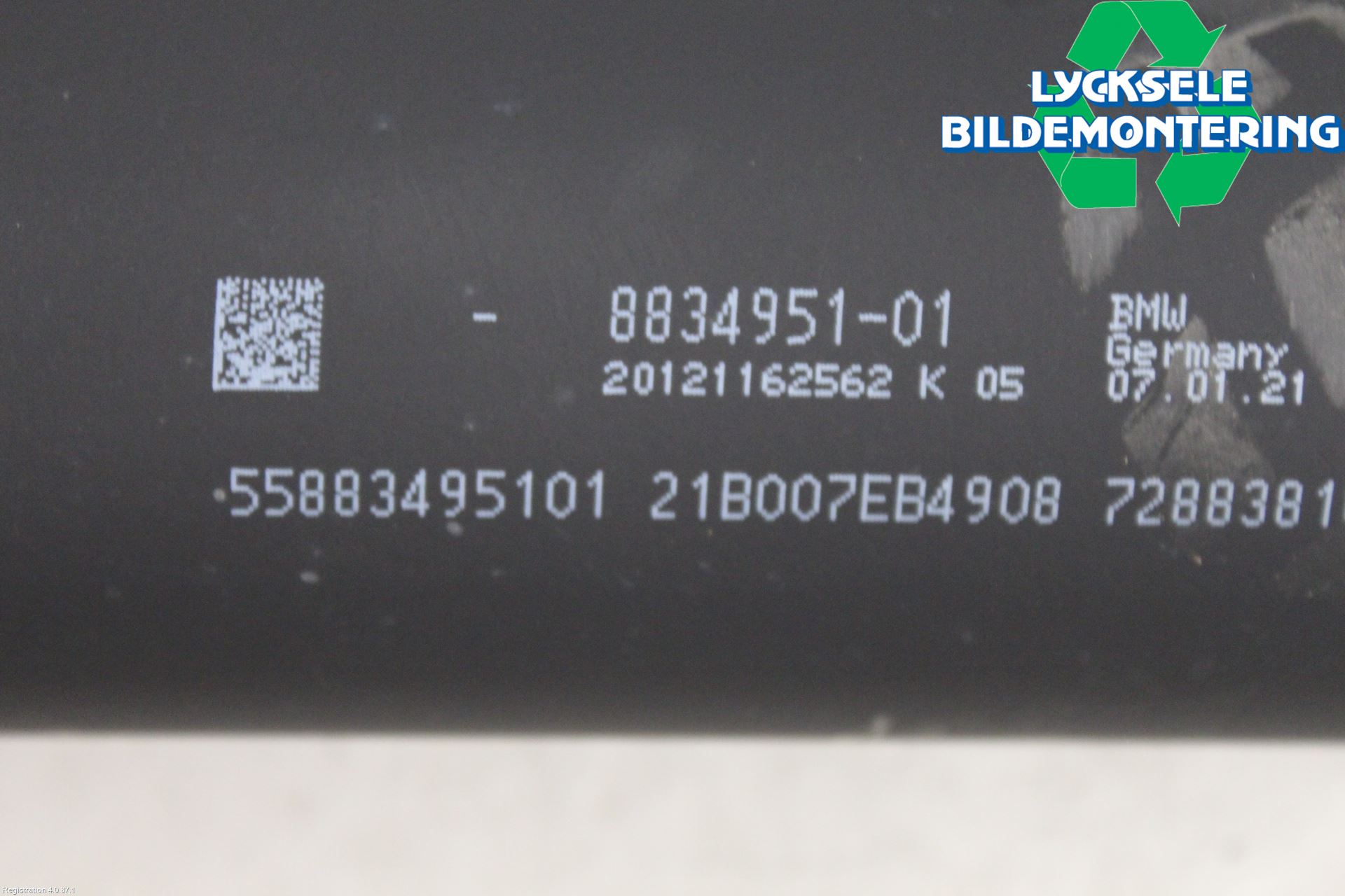 BMW 3 G20/G21/G80/G81 19- Mellanaxel Komp