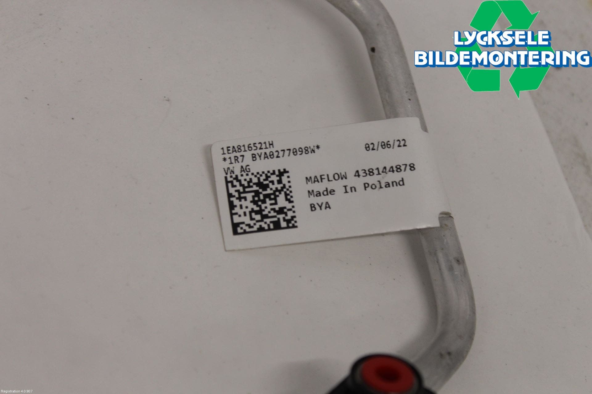 Volkswagen VW ID.4 21- Ac Slang-Rör