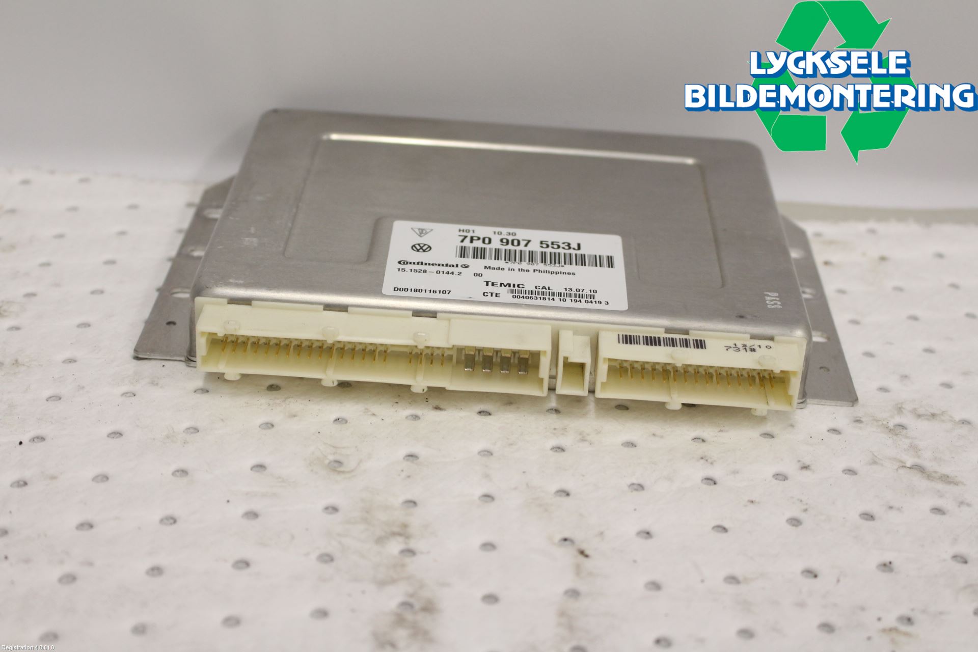 Volkswagen VW TOUAREG 7L 03-10 Styrenhet Fjädring