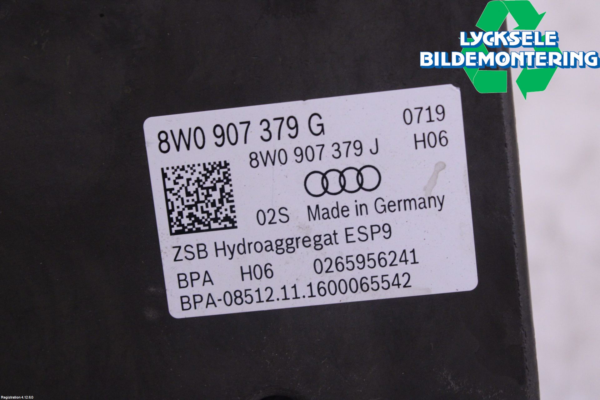 Audi A4 ALLROAD 17- Abs Hydraulaggregat
