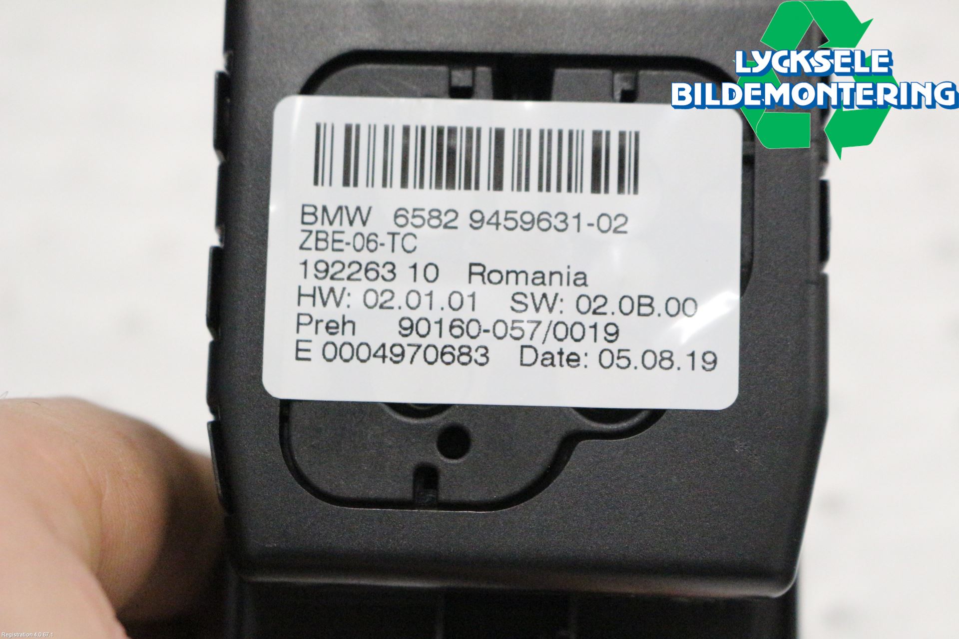 BMW X3 G01 18- Strömställare Multifunktion