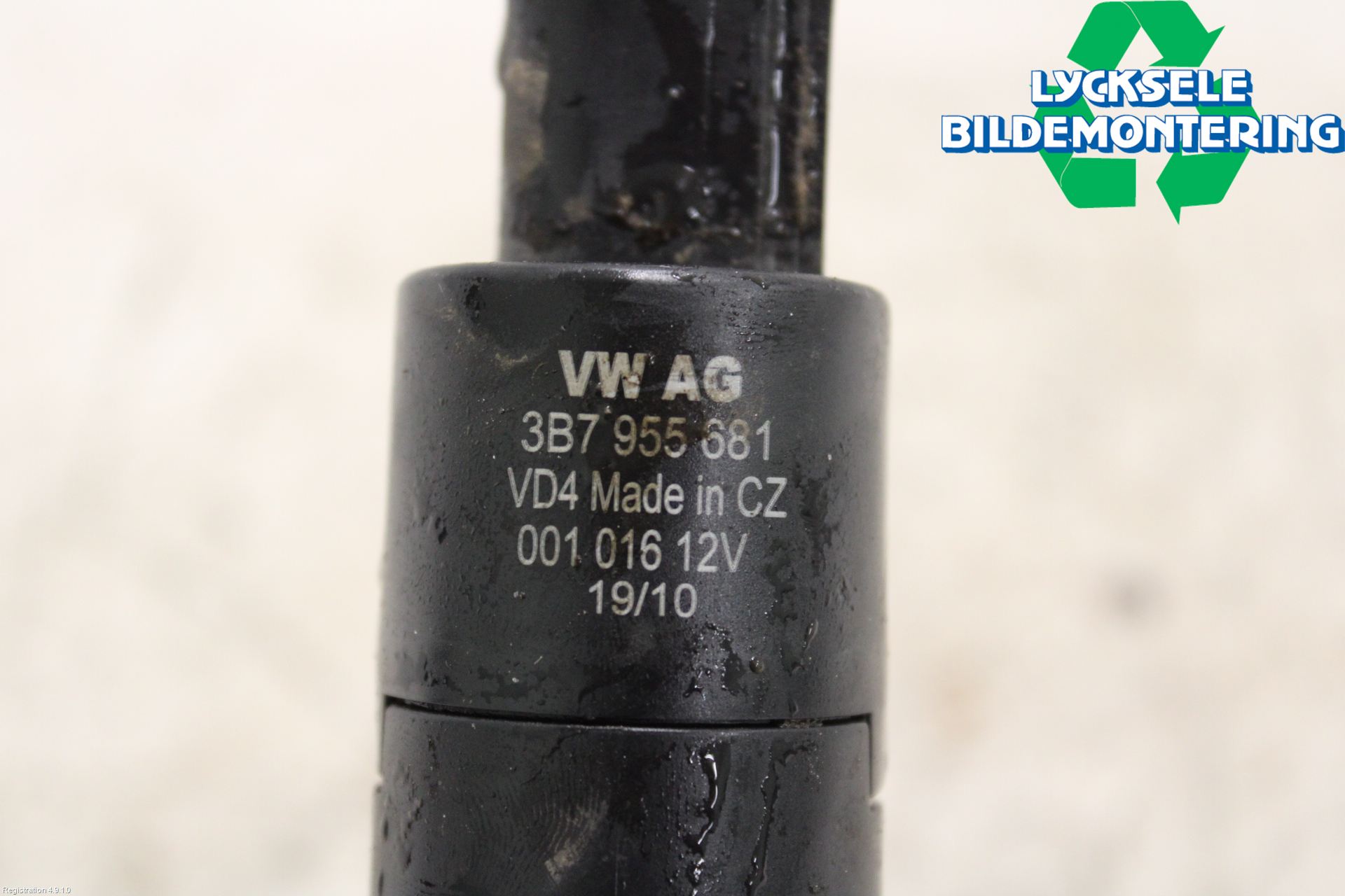 Volkswagen VW PASSAT 05-11 Spolarpump Högtryck