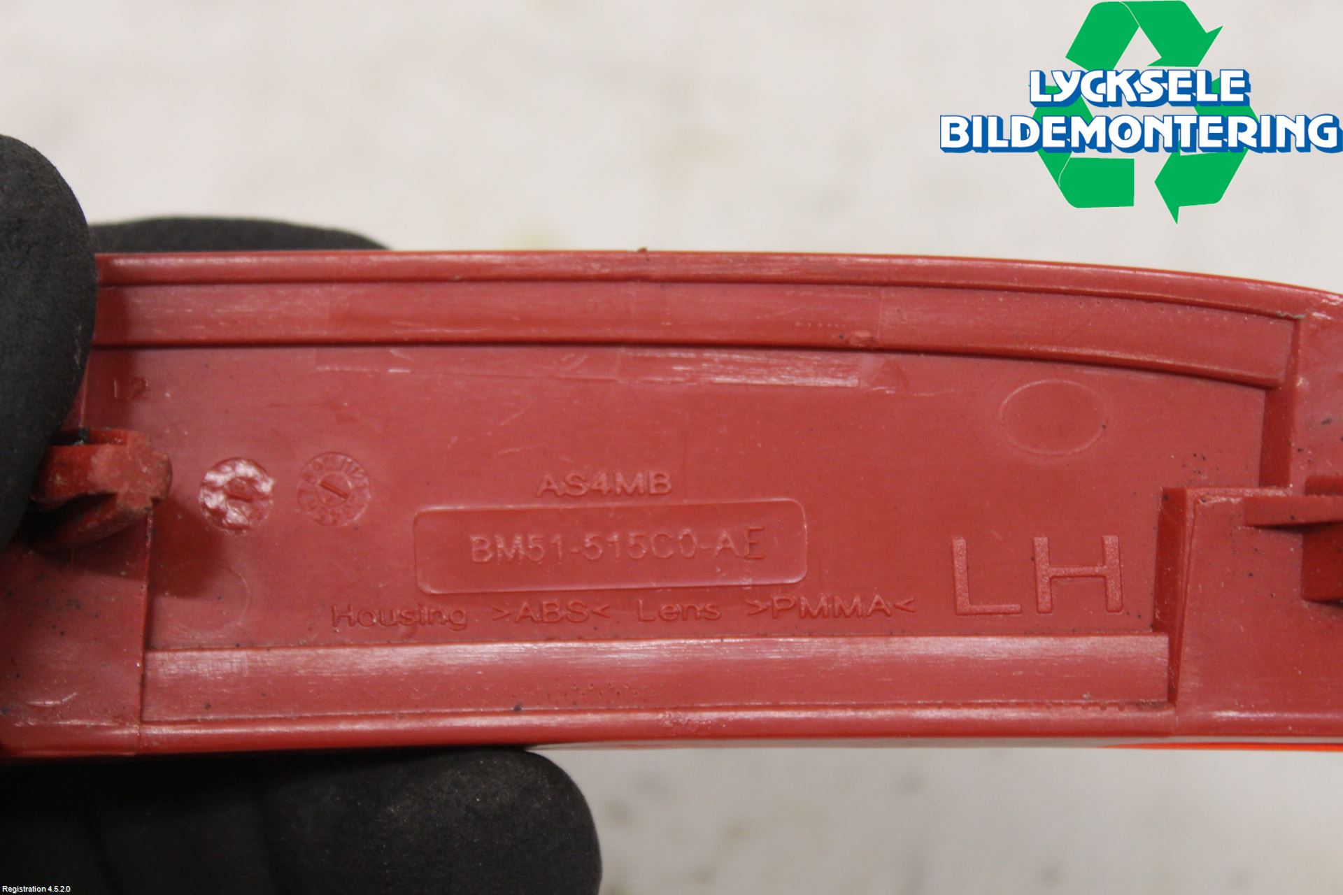 Ford FOCUS 11-14 Dimljus/Reflex Bak