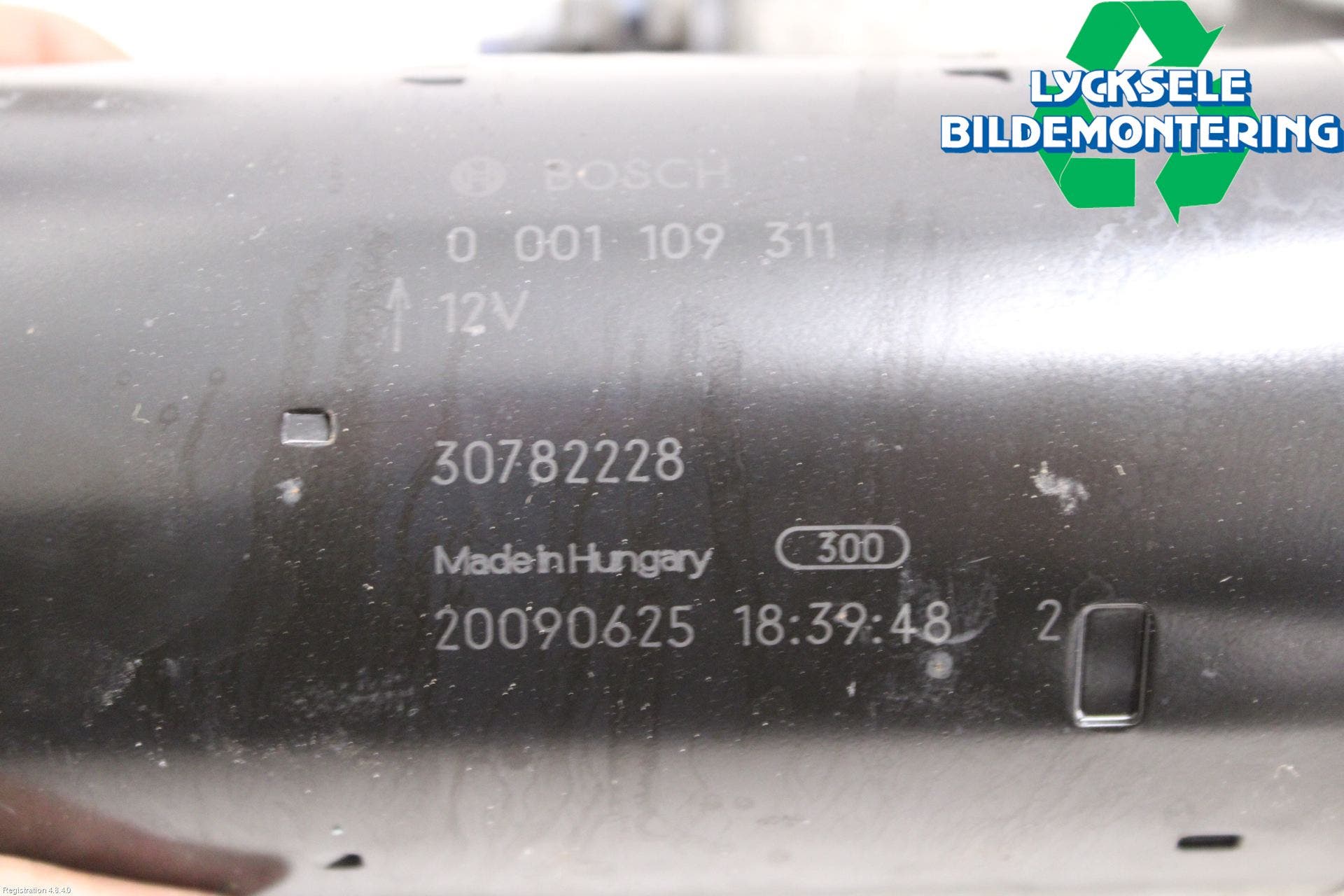 Volvo V70 08-13 Startmotor Diesel