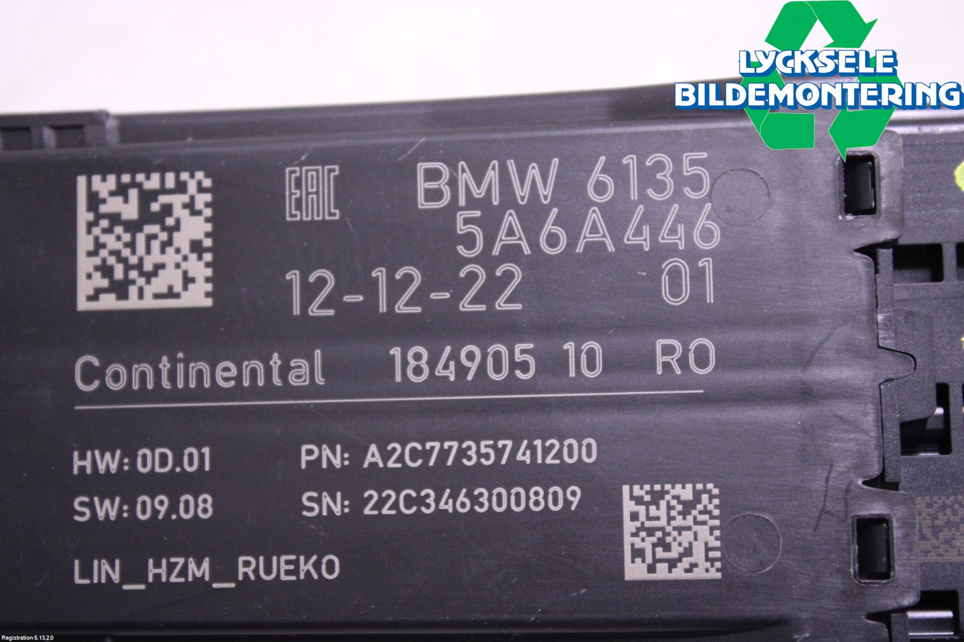 BMW X1/iX1 U11 23- Styrenhet Stolreglering