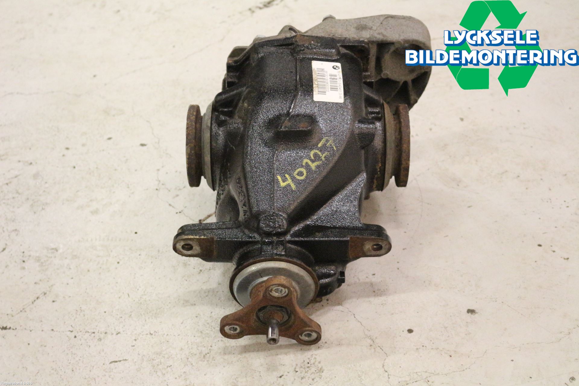 BMW X1 E84 10-15 Bakväxel-Diff