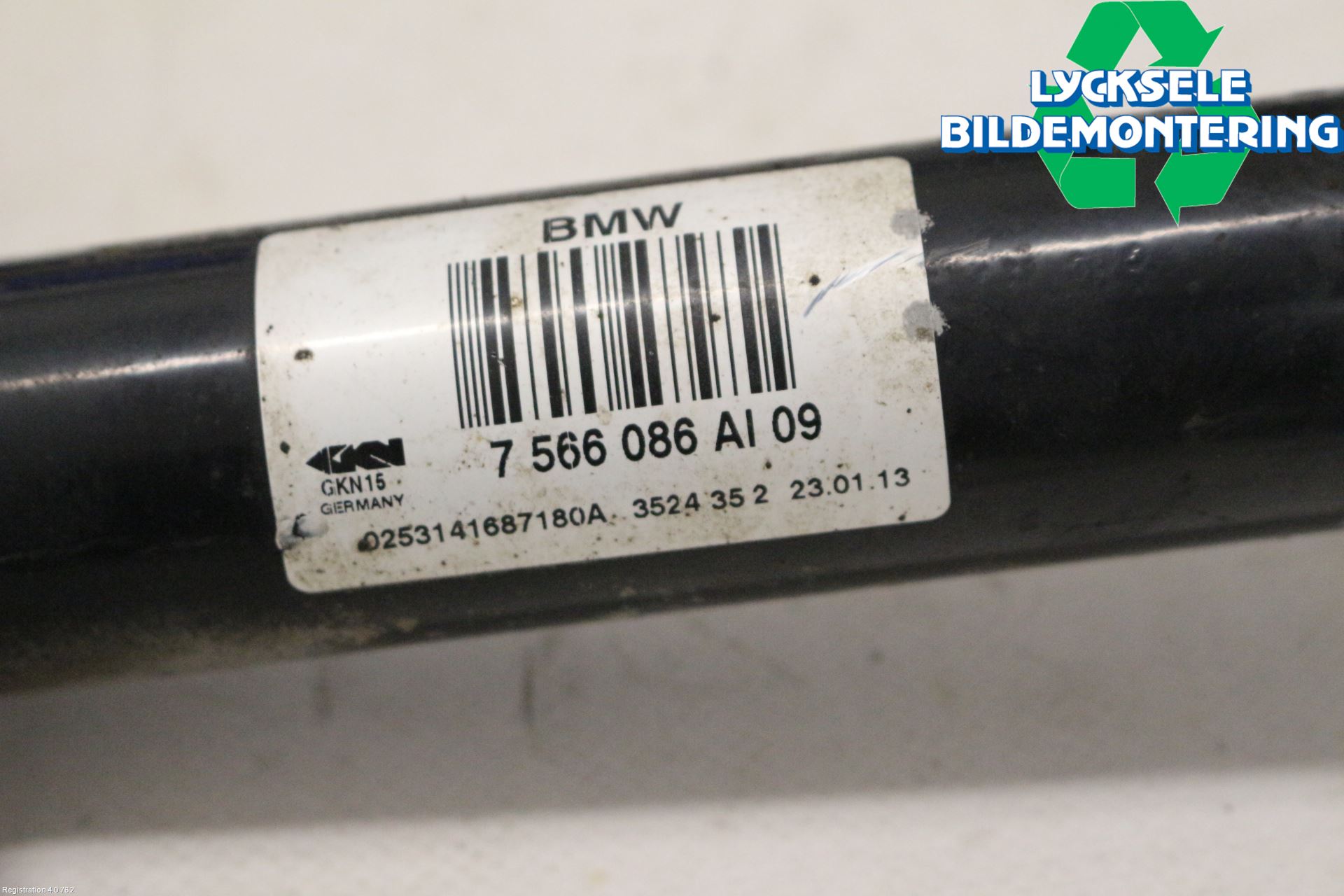 BMW 6 GRAN COUPÉ F06 12-19 Drivaxel Bak Höger