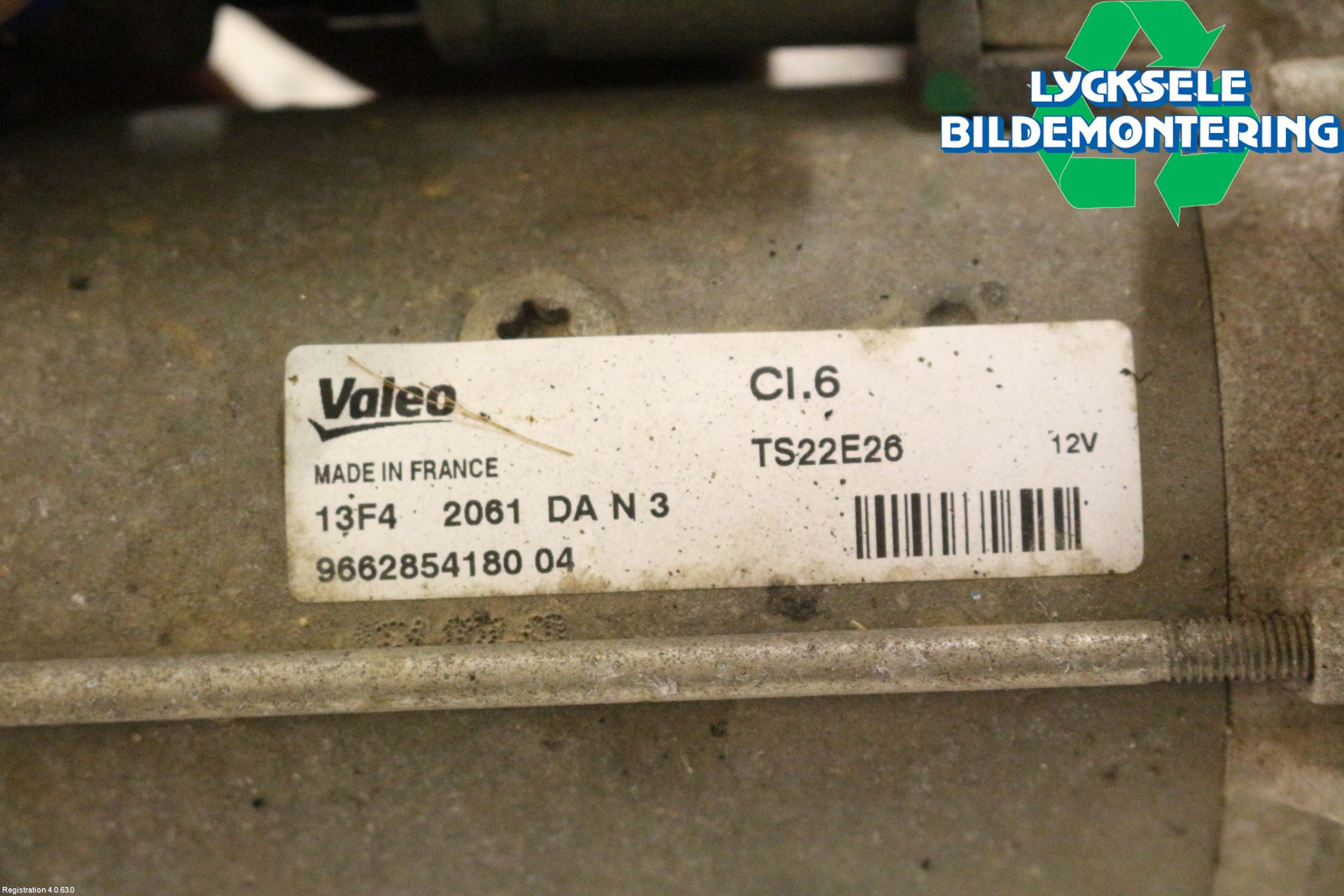 Peugeot PARTNER 08-15 Startmotor Diesel