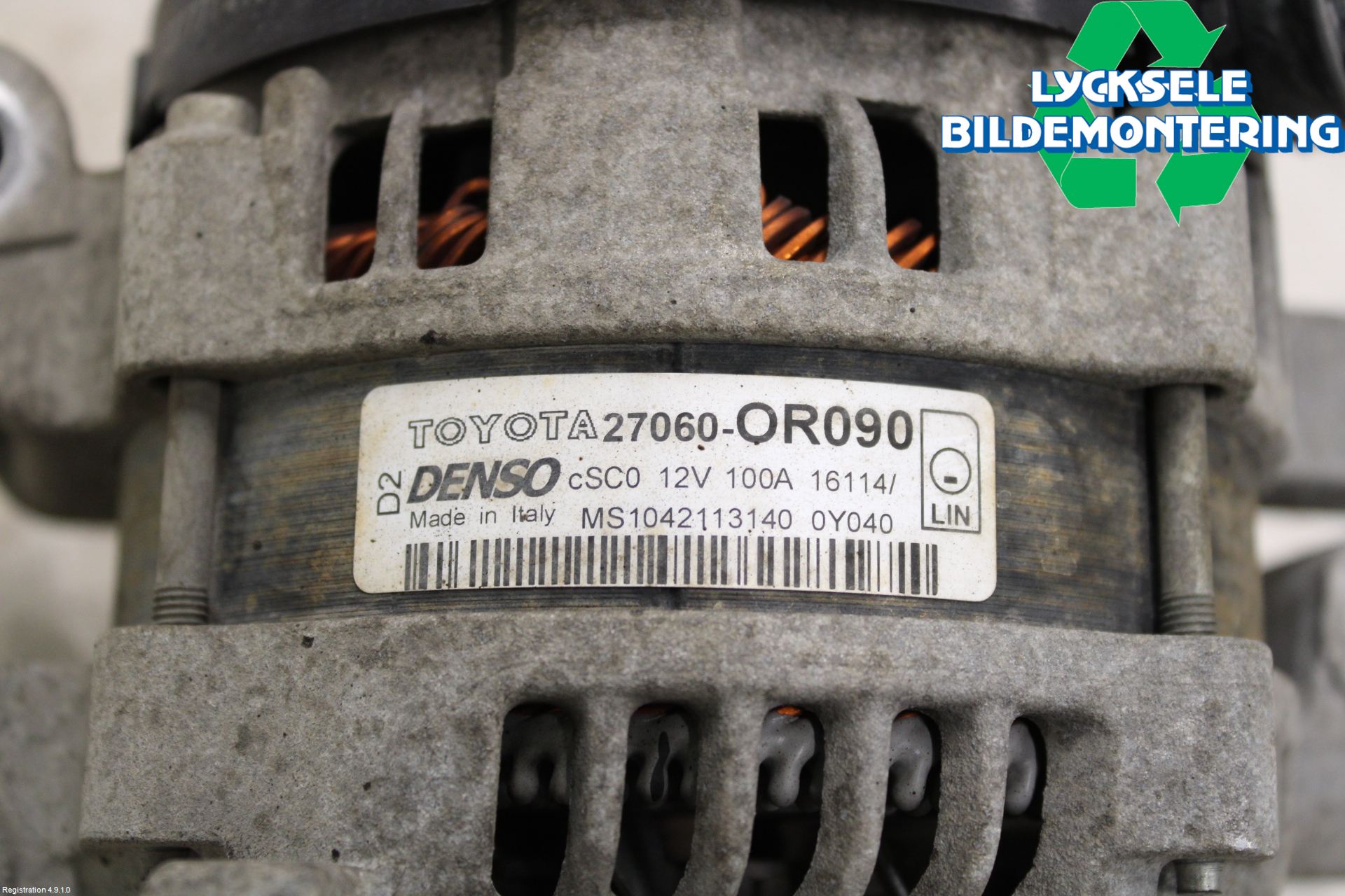 Toyota AURIS 13-19 Generator