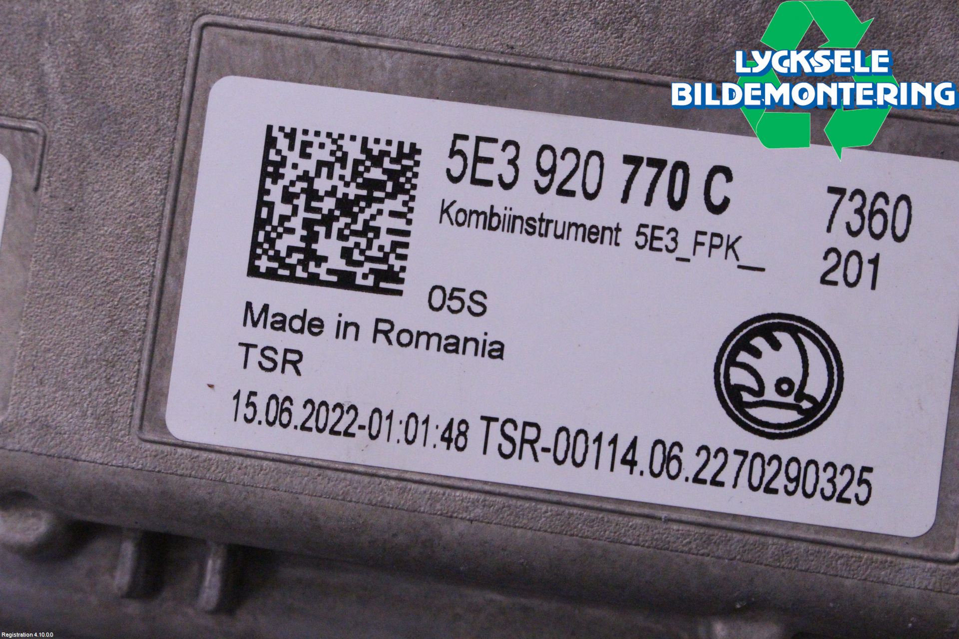 Skoda OCTAVIA (5E) 13-20 Instrument Komb