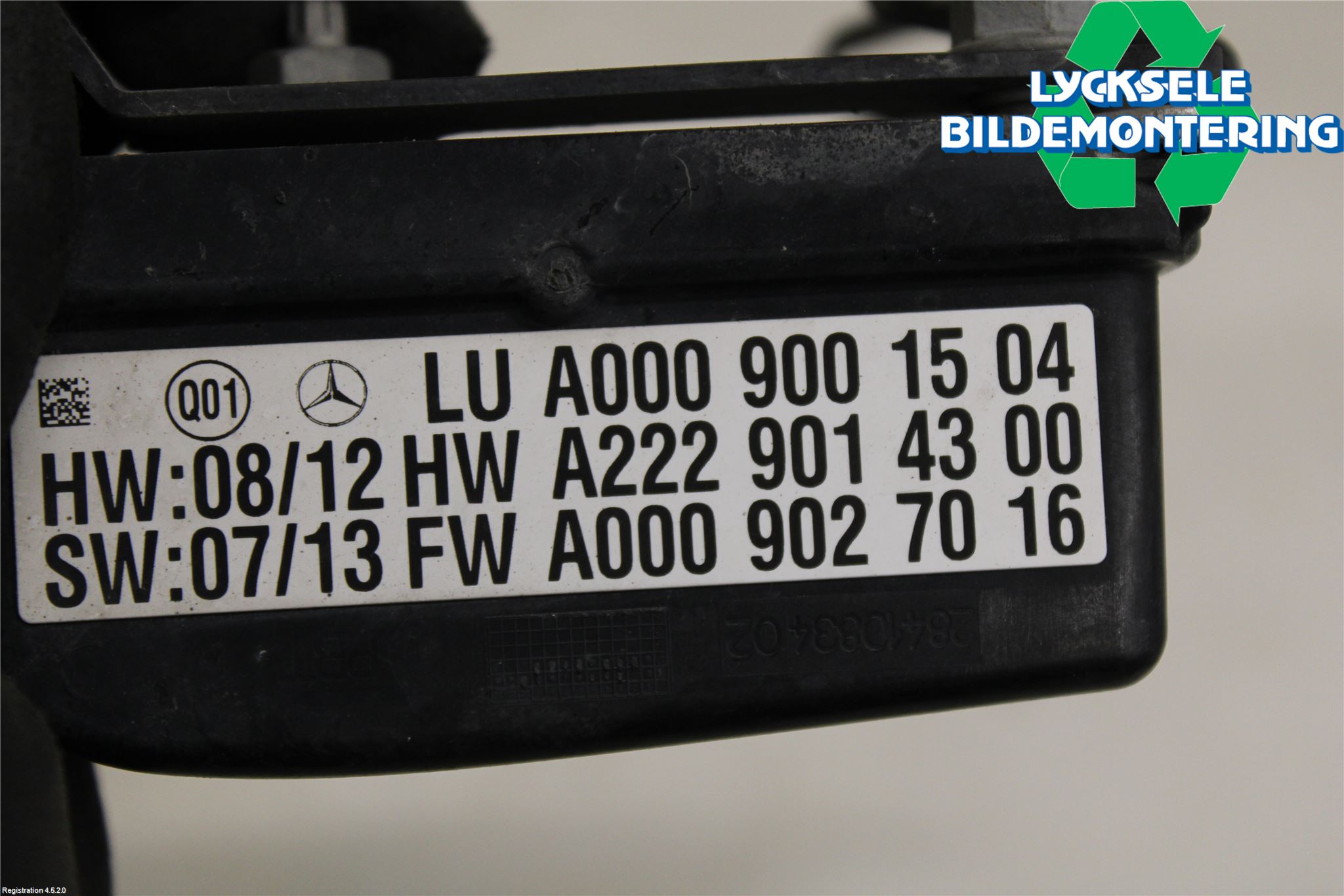 Mercedes-Benz MB S-KLASS (W222) 13-20 Sensor Adaptiv Farthållare