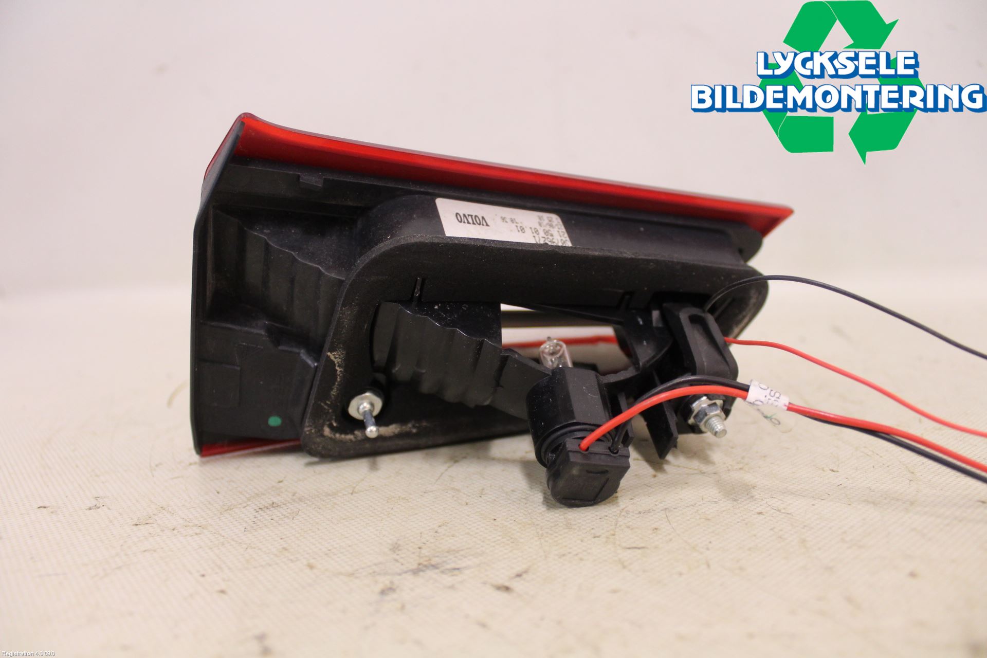 Volvo S60 11-13 Bakljus Lucka Vä