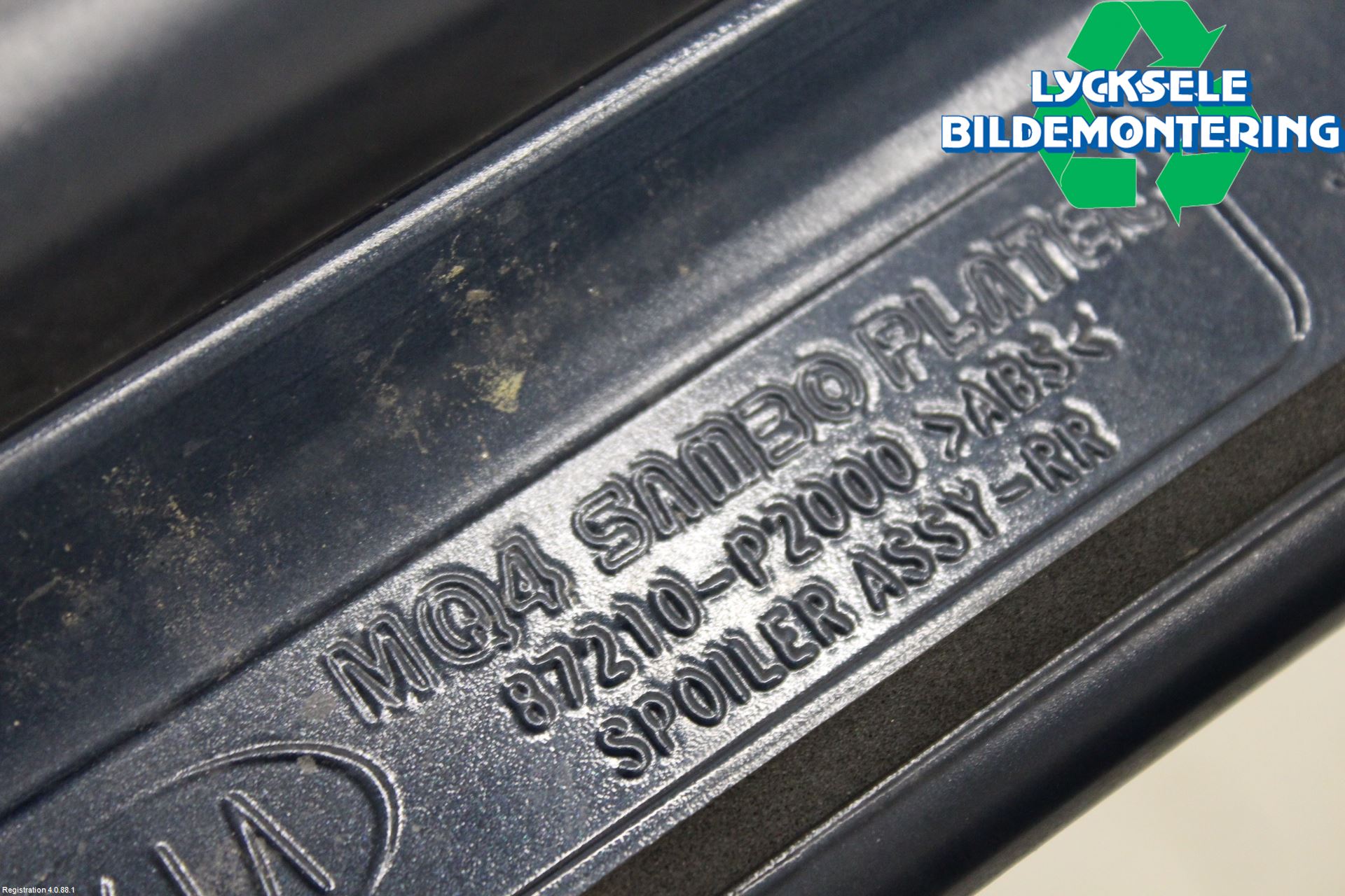 Kia SORENTO 21- Spoiler Baklucka