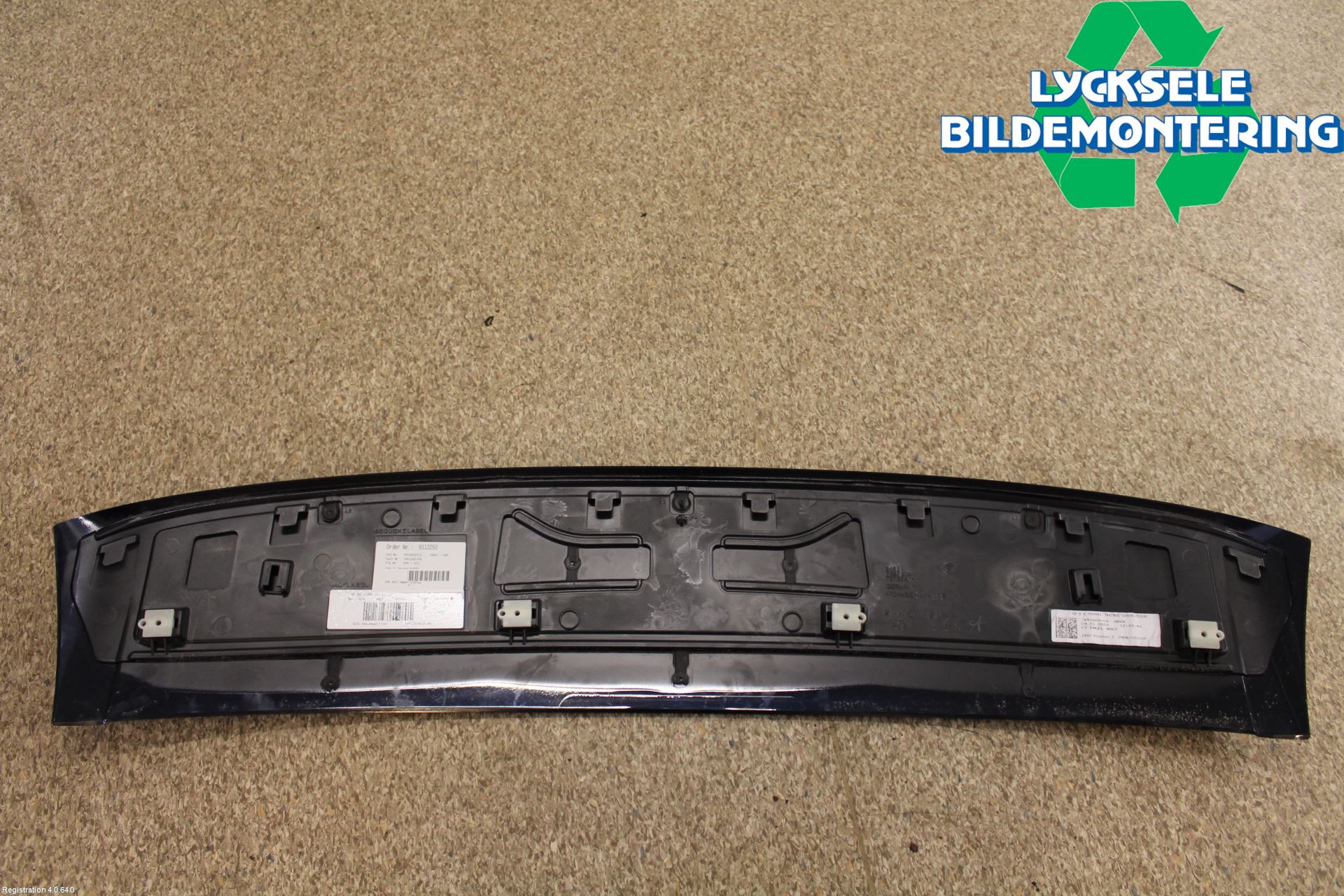 BMW 5 G30/G31/F90 17-23 Spoiler Baklucka