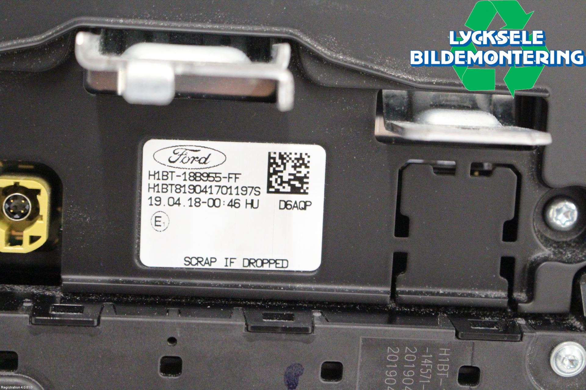 Ford TRANSIT/TOURNEO CONNECT 13-22 Bildskärm