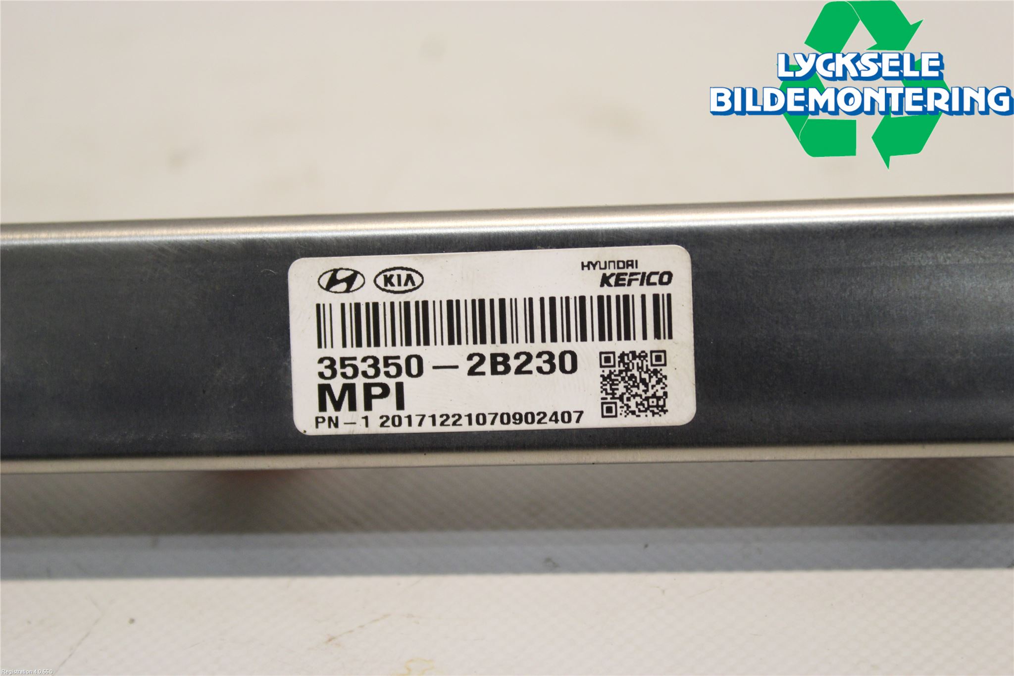 Kia VENGA 10-19 Inj. Fuelrail