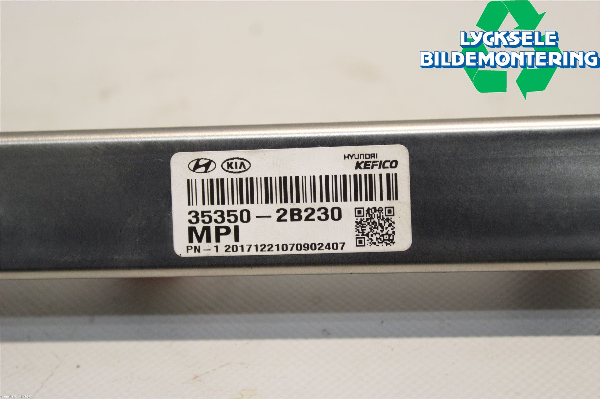 Kia VENGA 10-19 Inj. Fuelrail