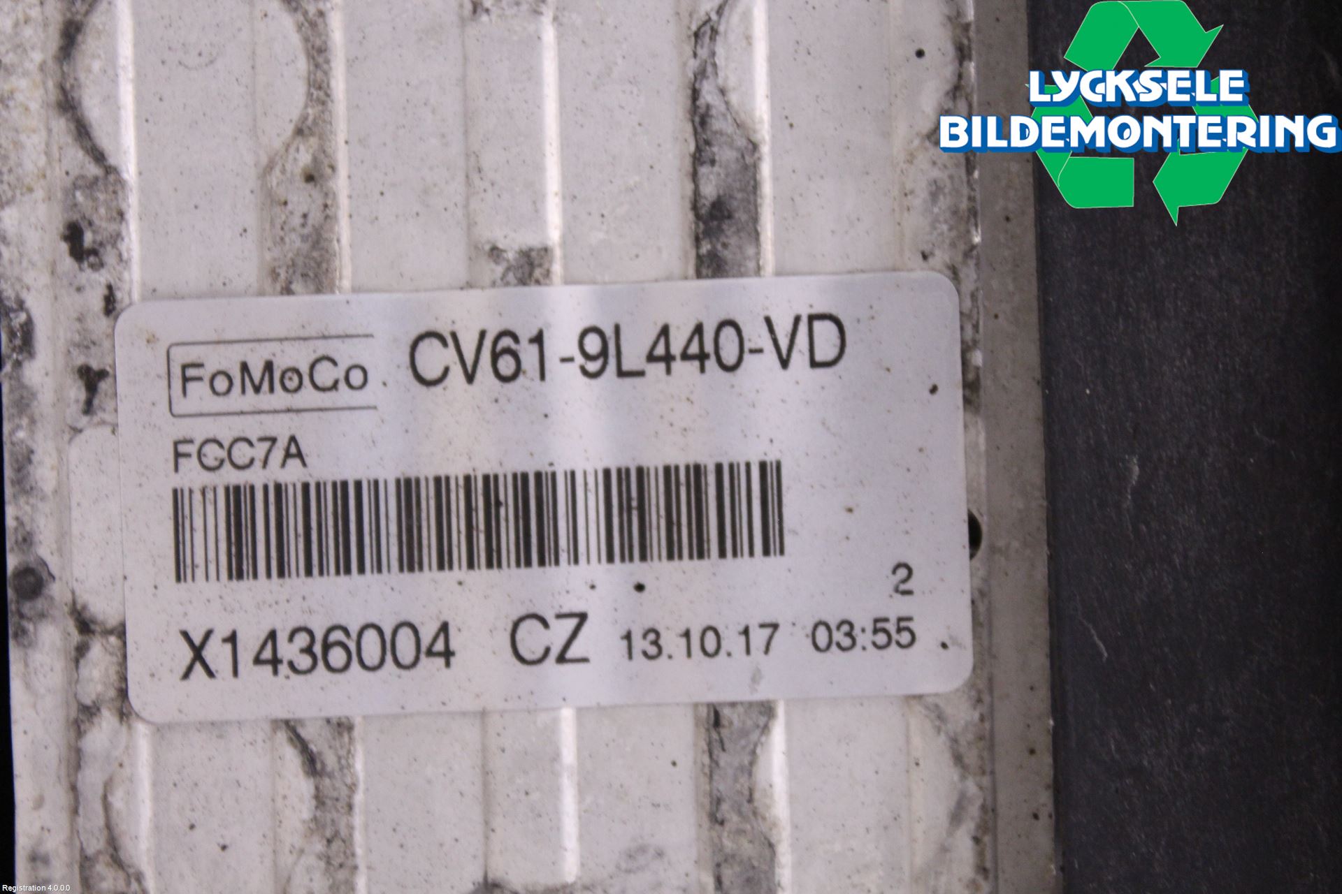 Ford FOCUS 15-18 Laddluft-Intercooler Kyl