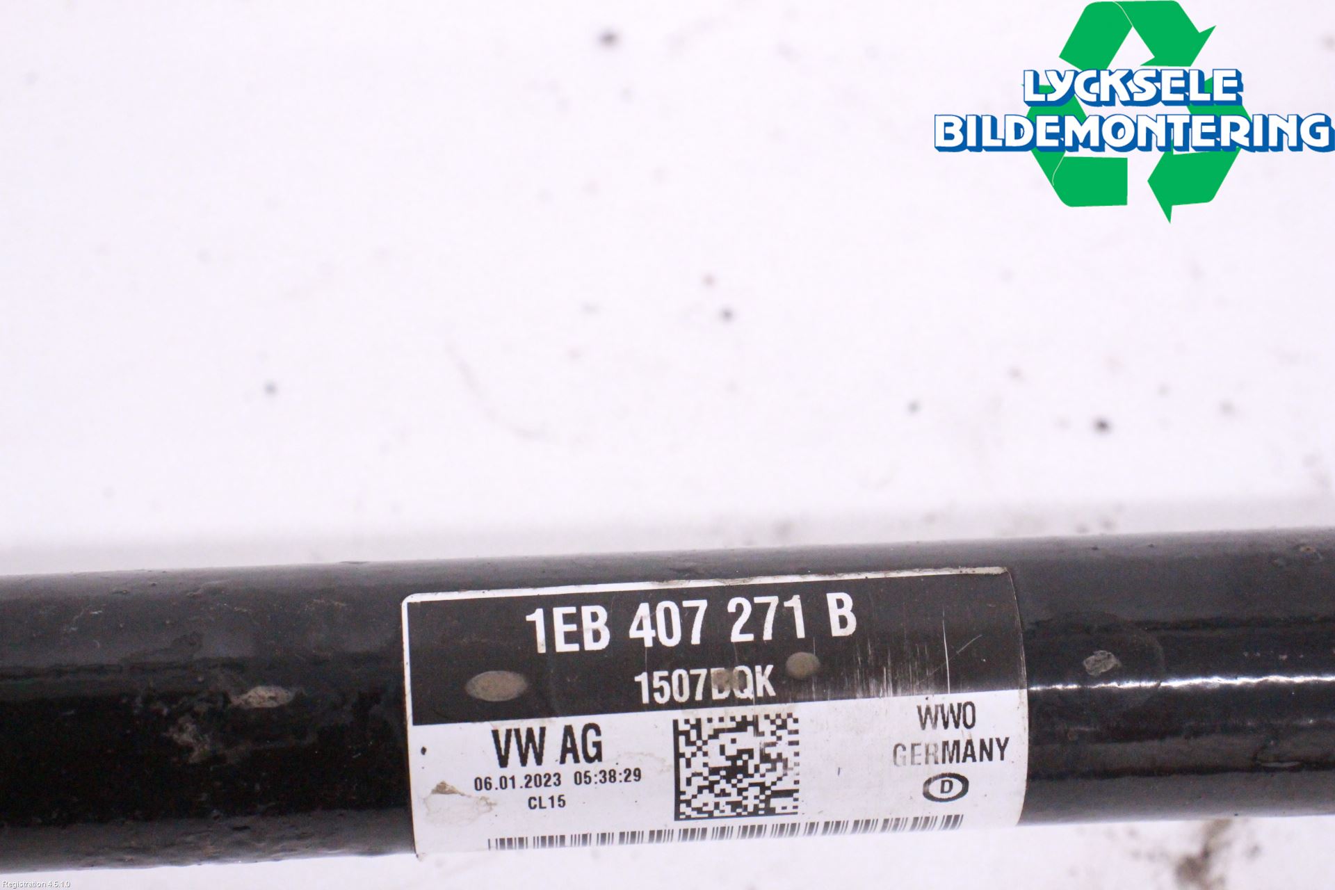 Volkswagen VW ID.4 21- Drivaxel Fram Vänster