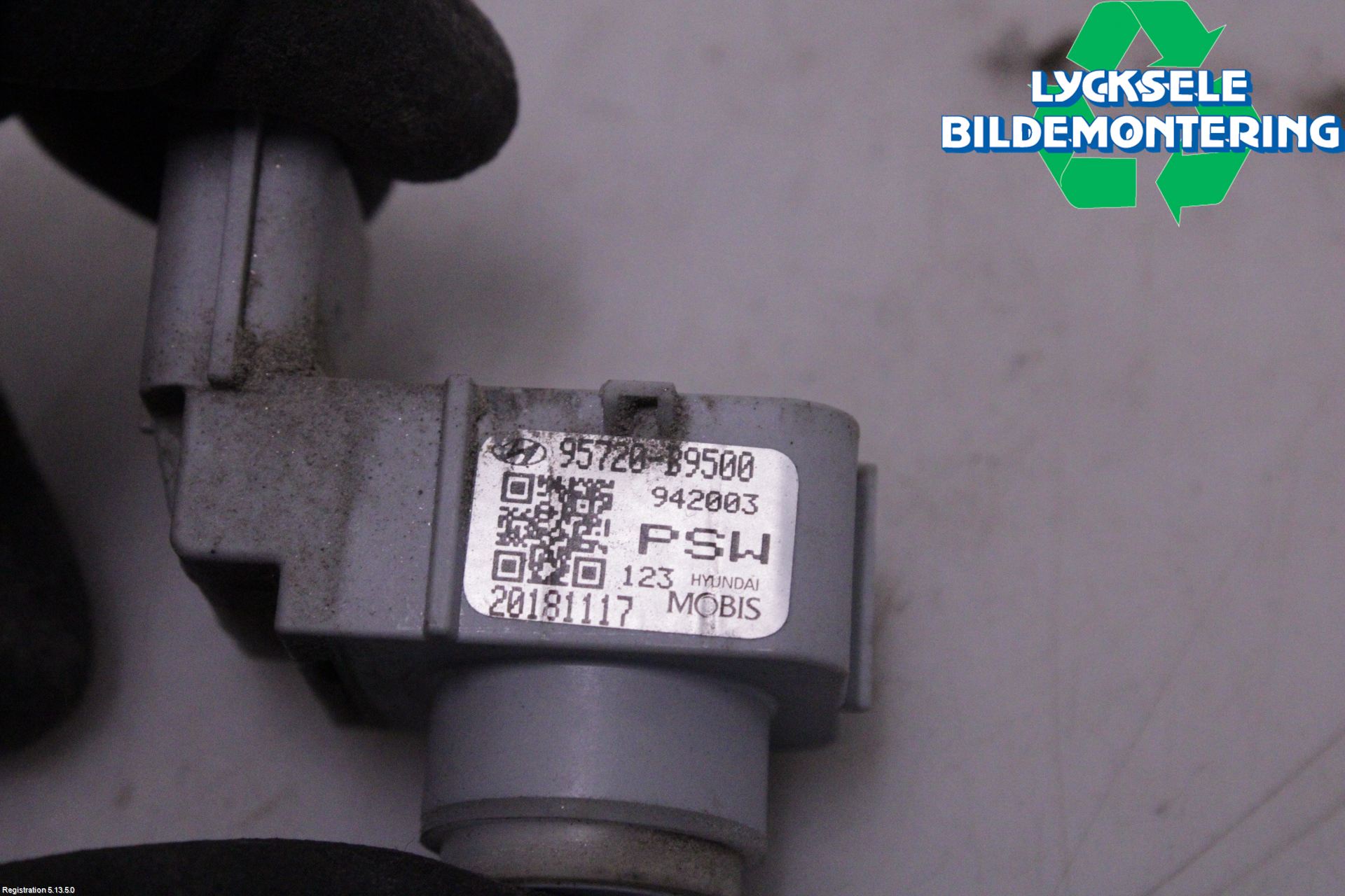 Hyundai i10 BA 17-20 Parkeringshjälp Backsensor