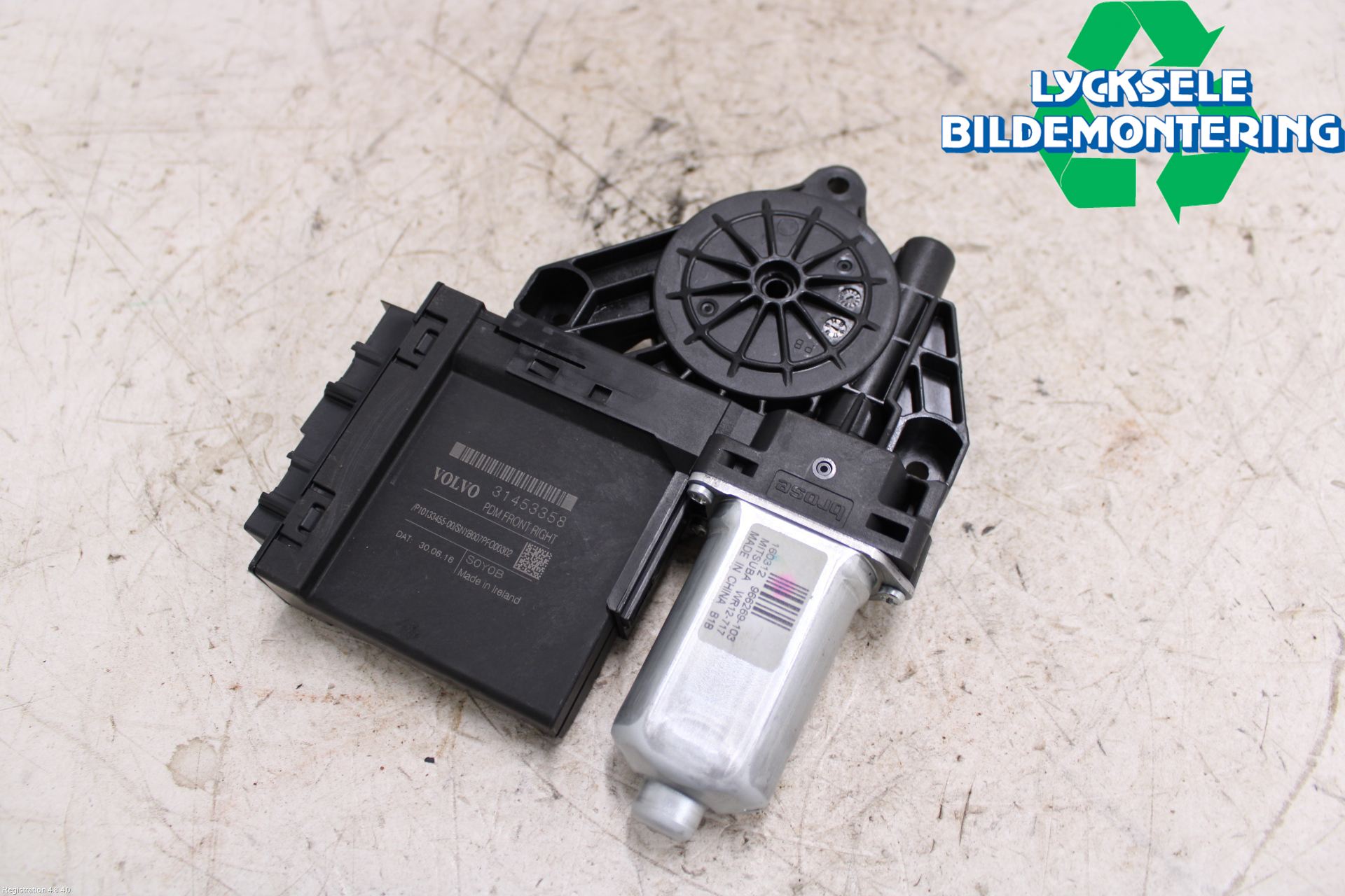 Volvo V90 17->> Fönsterhissmotor