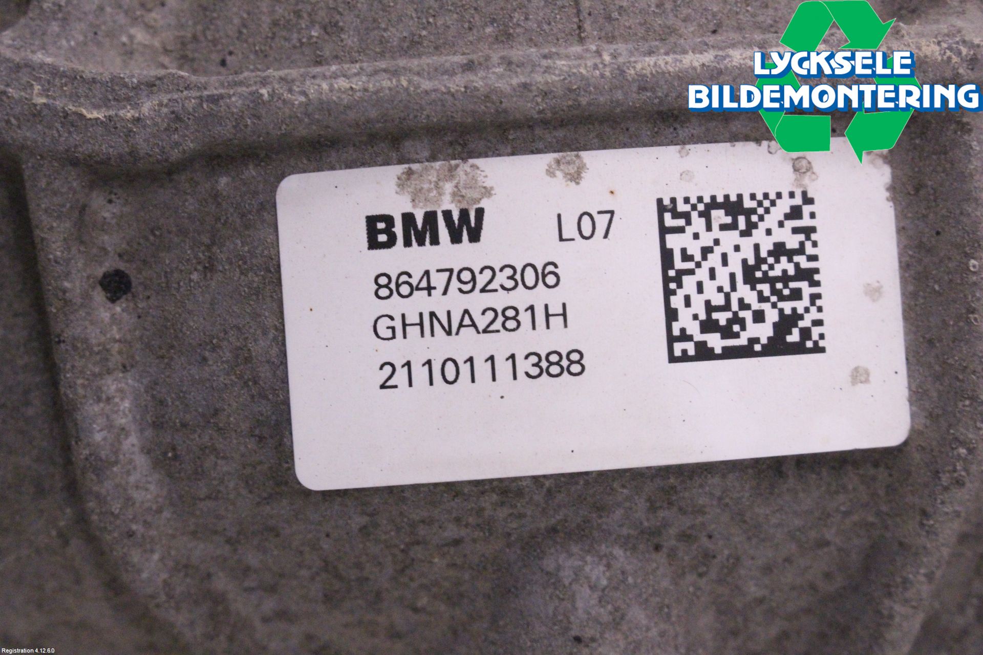 BMW 3 G20/G21/G80/G81 19- Bakväxel-Diff